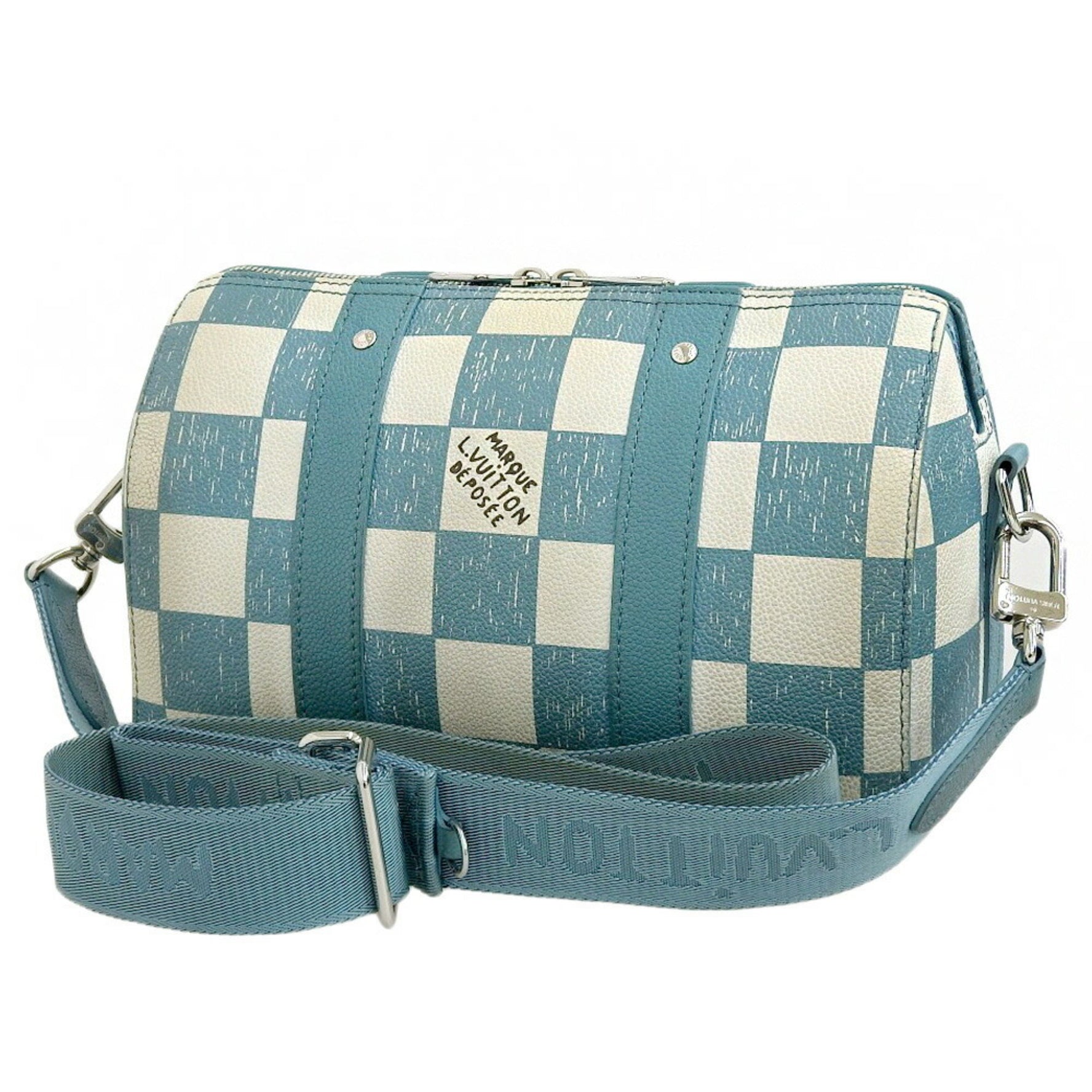 Louis Vuitton Damier Checkerboard City Keepall Shoulder Bag