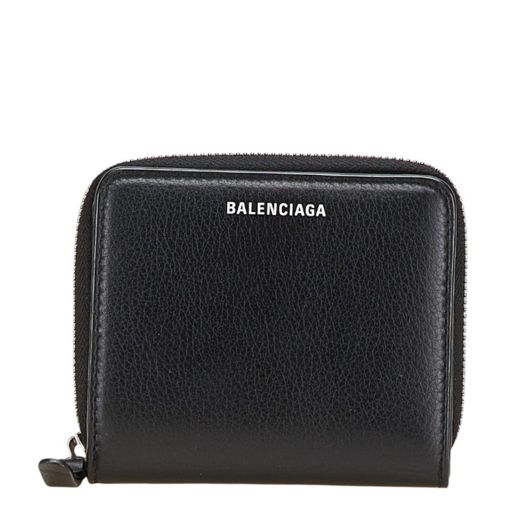 Balenciaga Everyday Zip-Around Bifold Wallet Leather