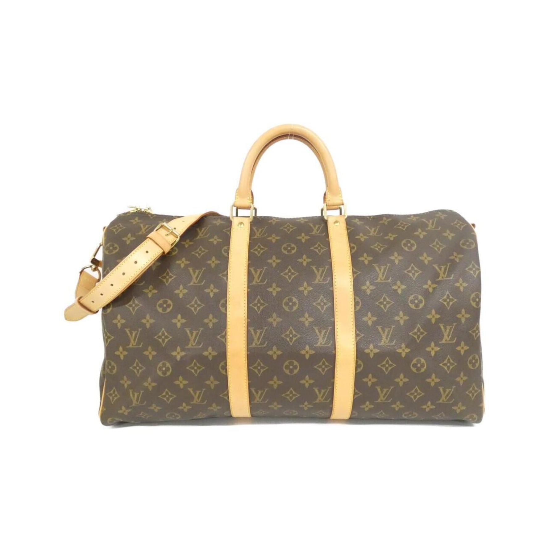 Louis Vuitton Monogram Keepall Bandouliere Boston Bag