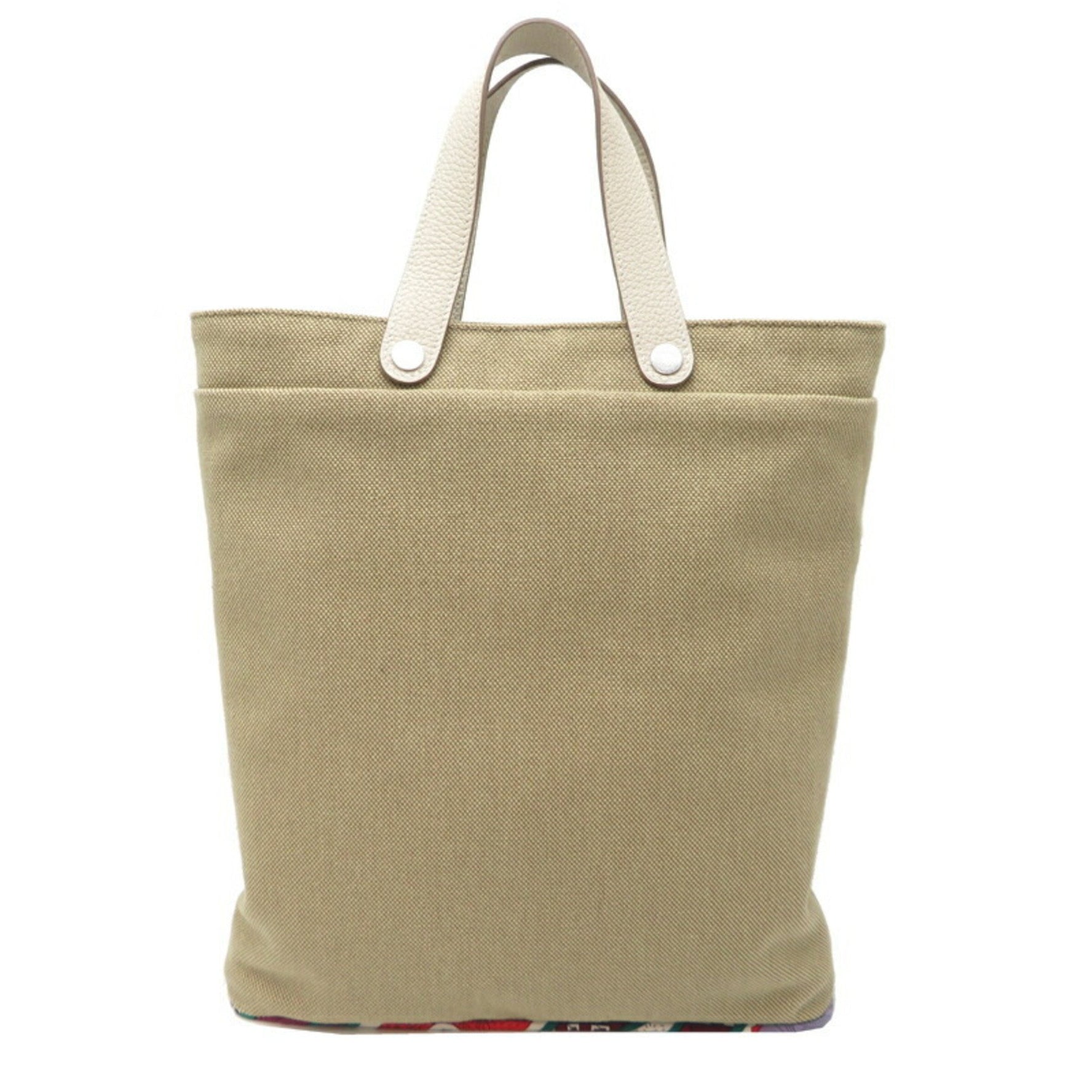 Hermes Hermès Petit H Tote Bag, Toile H