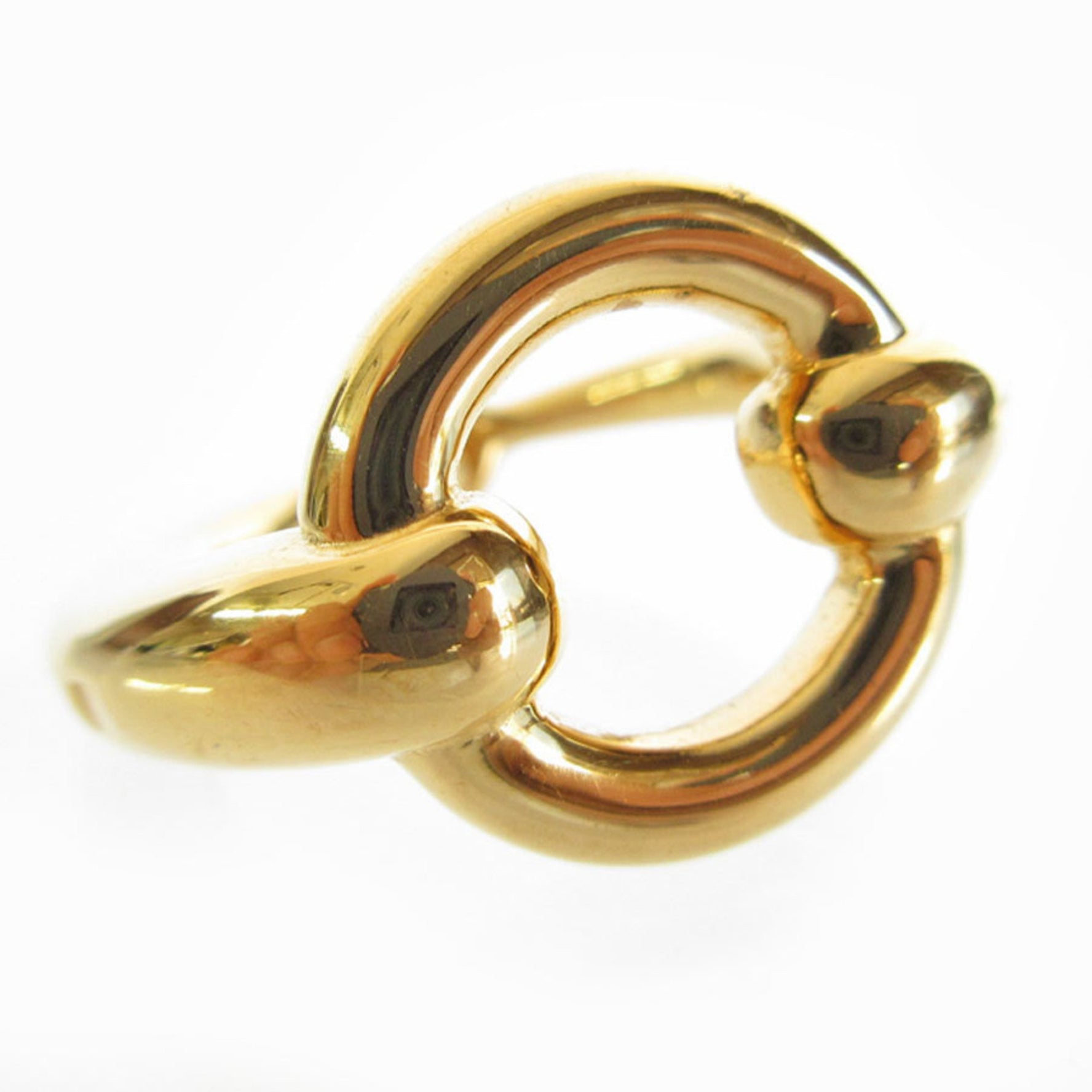 Hermes scarf muffler ring metal ladies