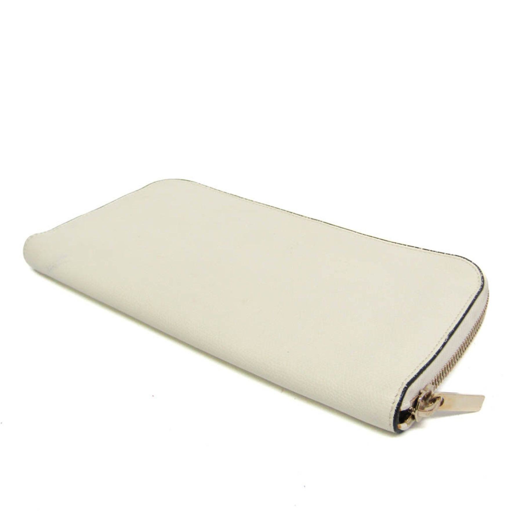 Valextra Women's Leather Clutch Bag Cream