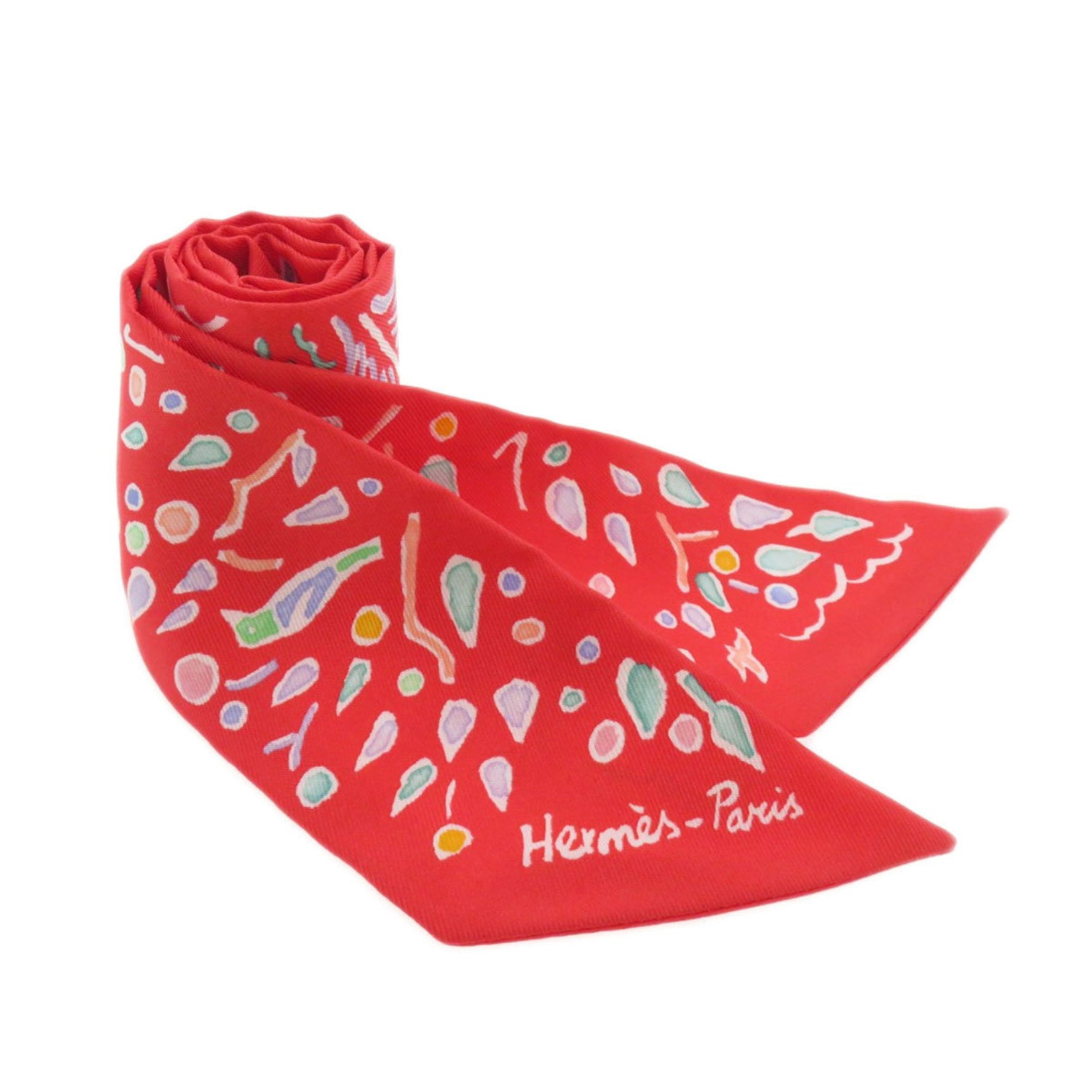 Hermes Twilly Scarf Muffler Silk