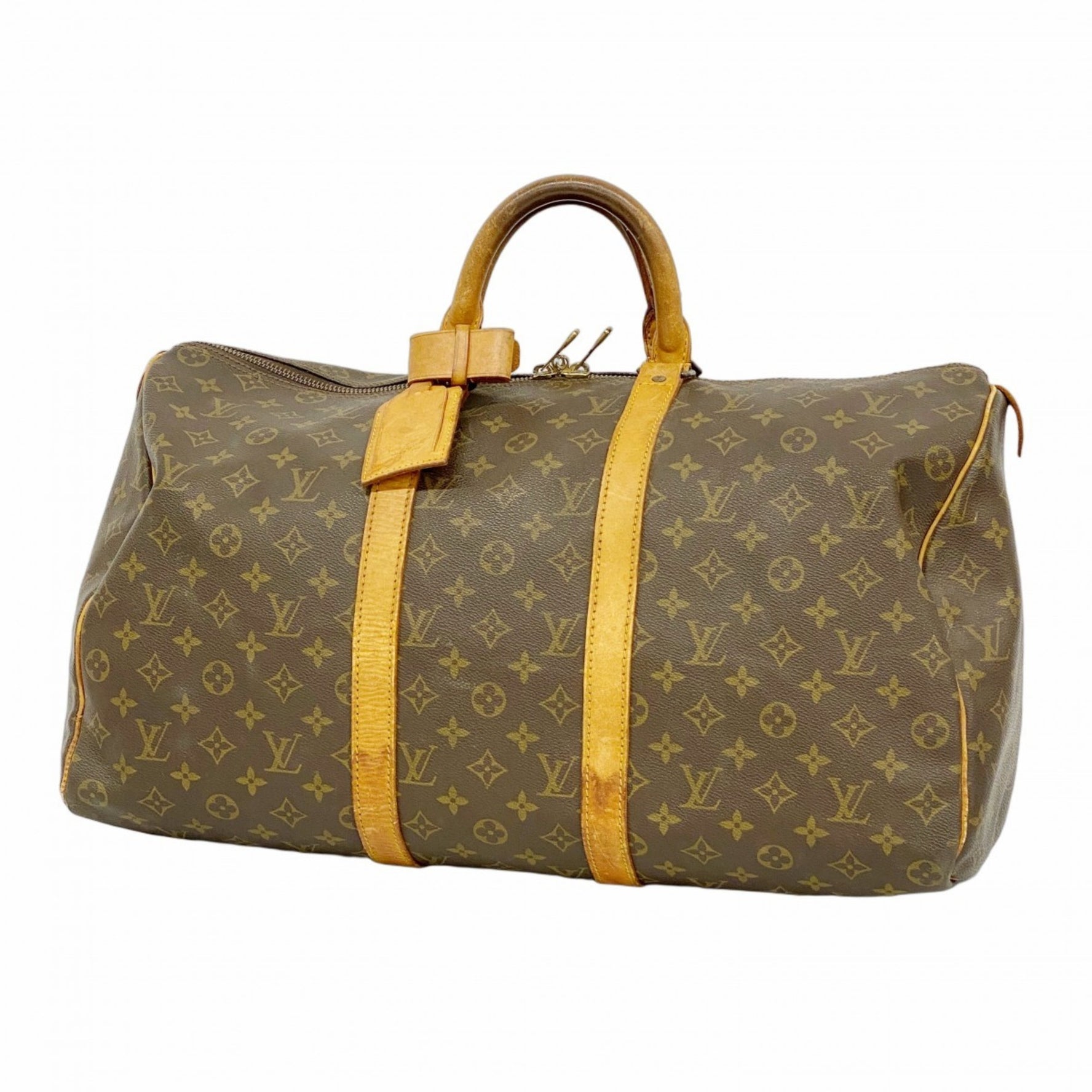Louis Vuitton Monogram Keepall 50 Boston Bag Men's and