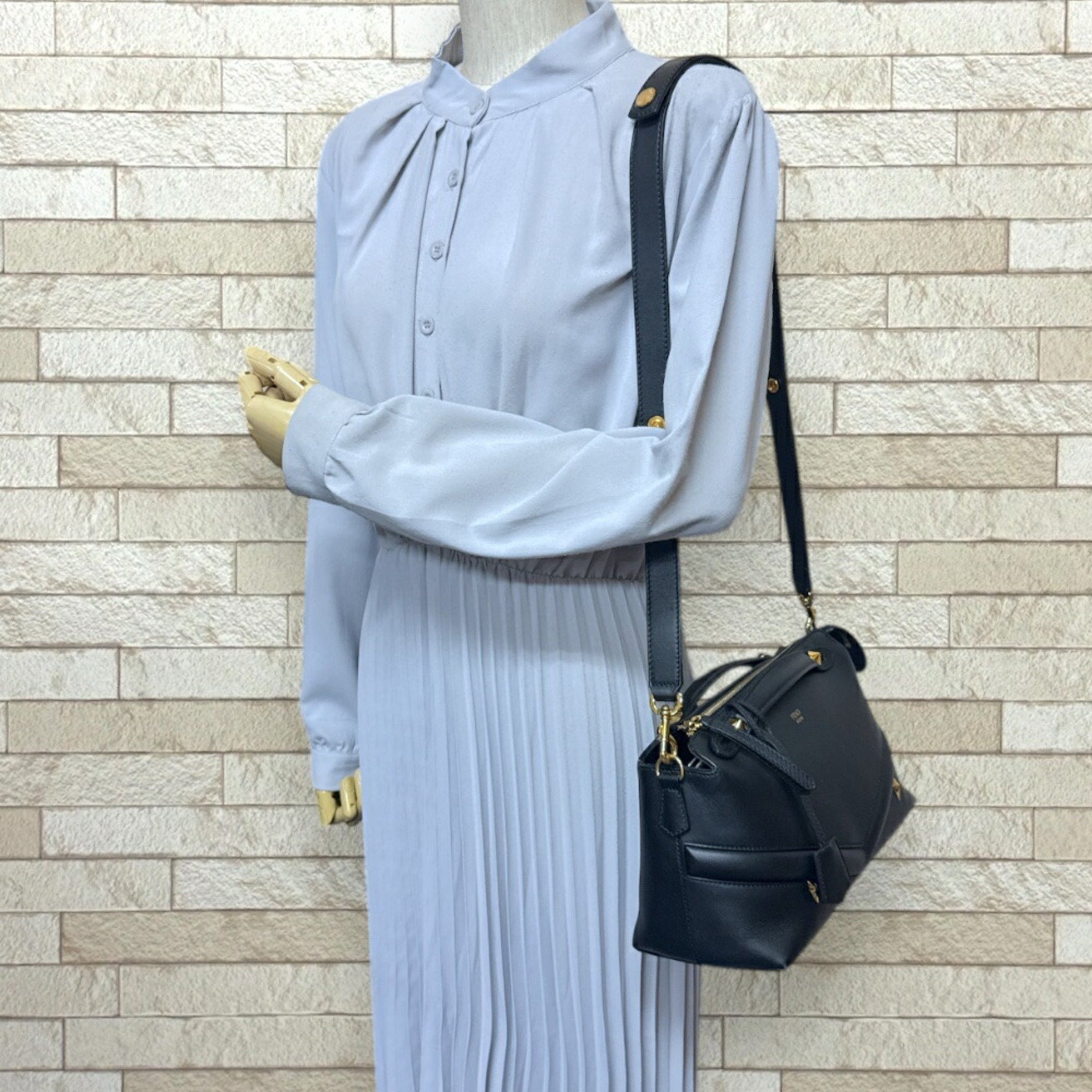 Fendi Monster By The Way Medium Shoulder Bag Leather