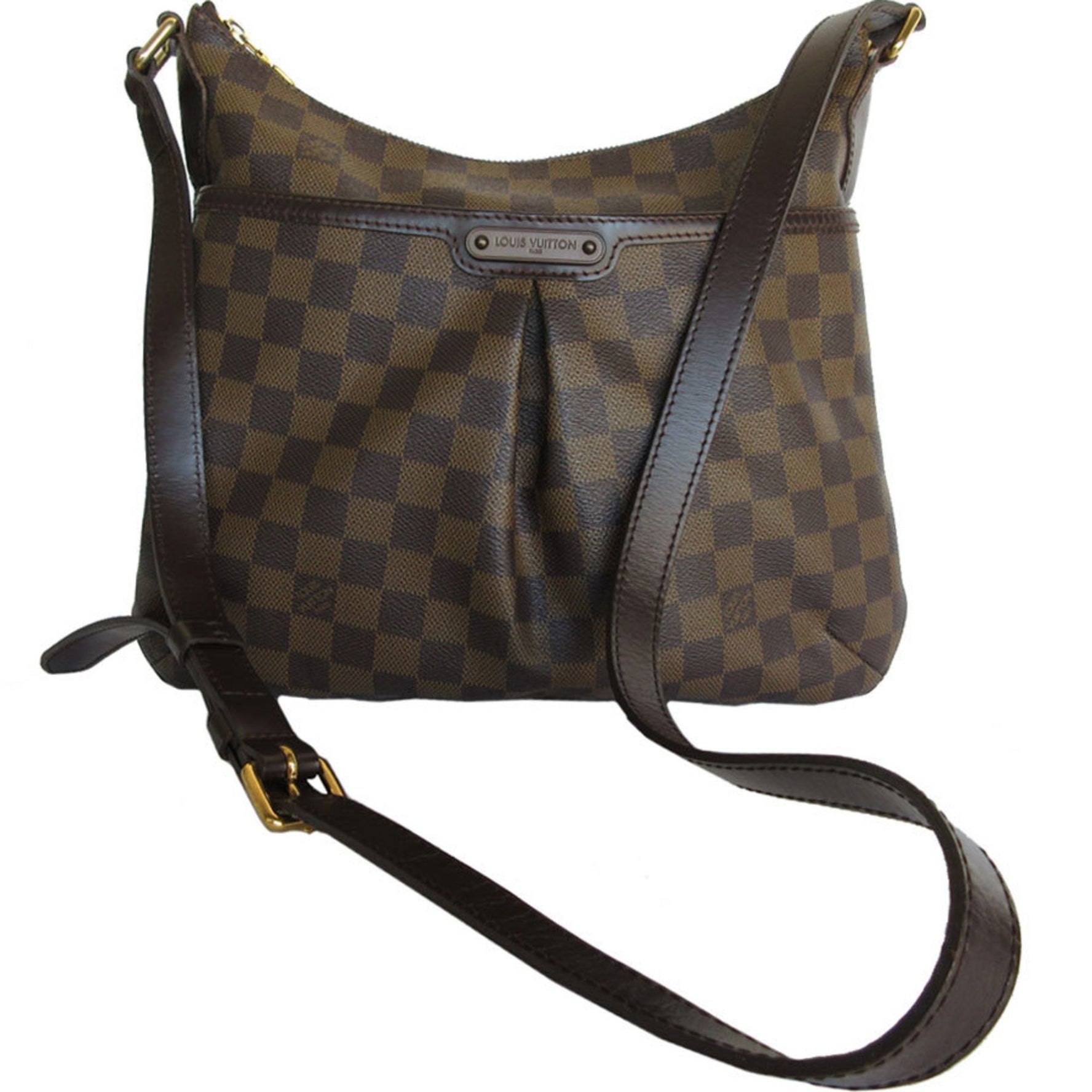 Louis Vuitton Shoulder Bag Damier Bloomsbury PM Canvas Gold Men's
