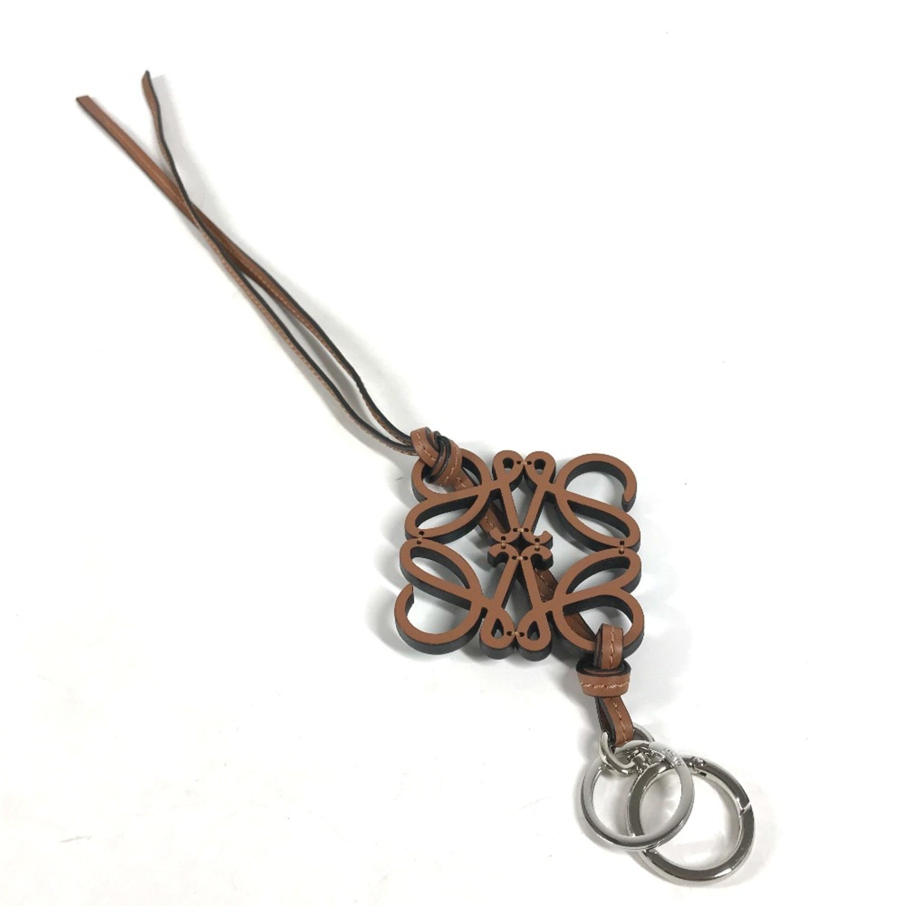 Loewe Bag Charm Key Holder Key Holder charm Tan Brown