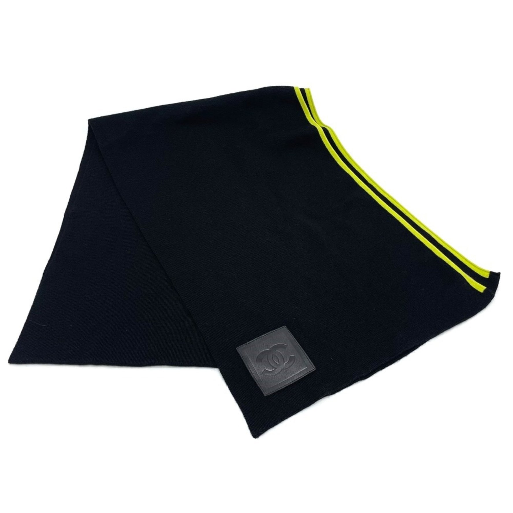 Chanel Sports Scarf x Fluorescent Green