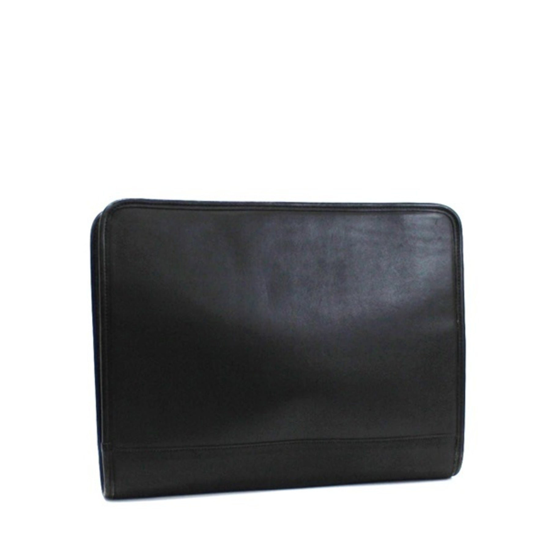 Coach Old Clutch Bag Document Case Tablet Leather Ladies