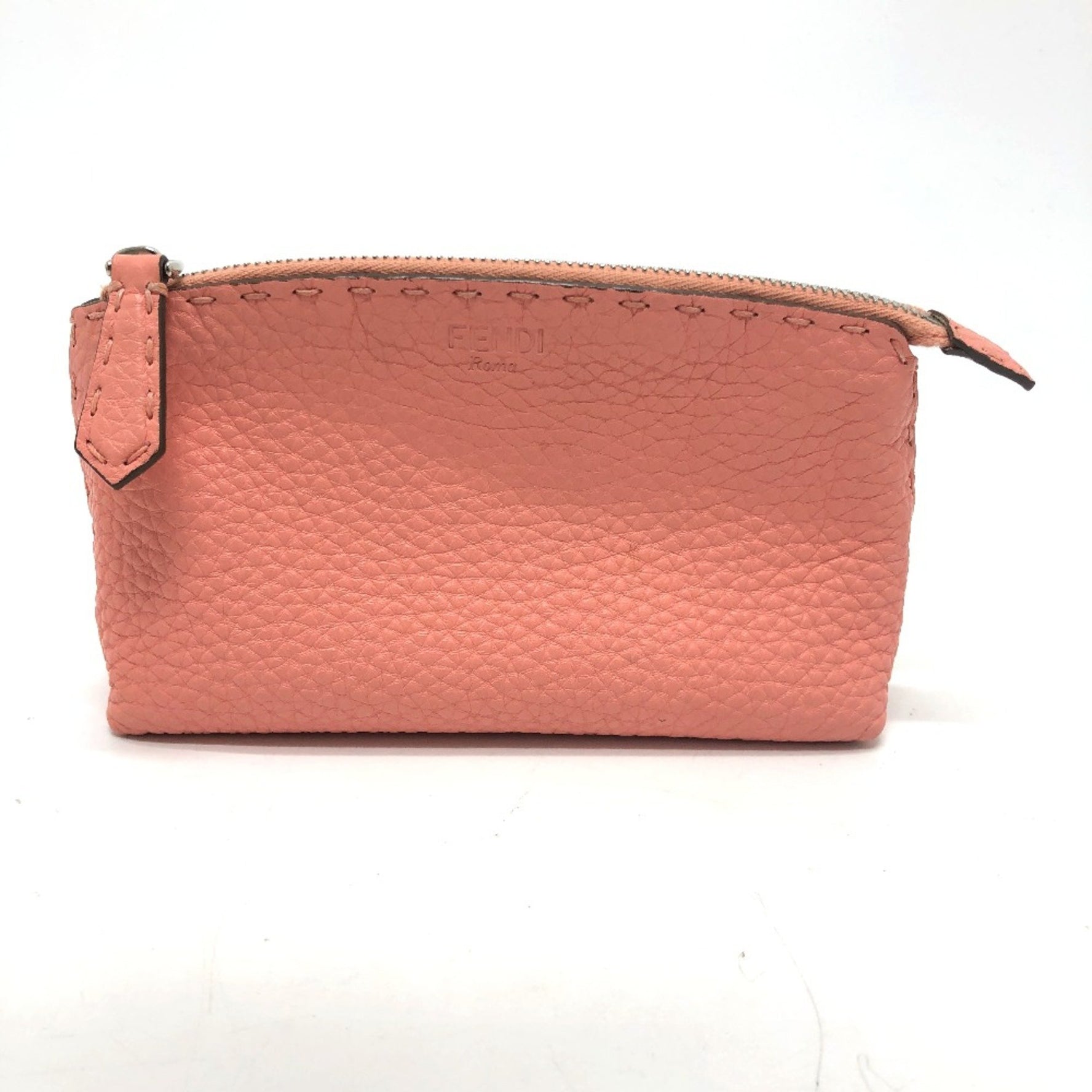 Fendi Cosmetics Pouch makeup pouch Pouch SilverHardware