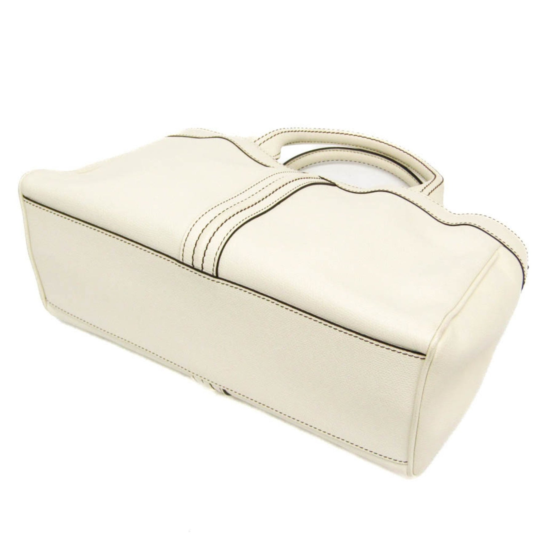 Valextra J Bag Leather Handbag