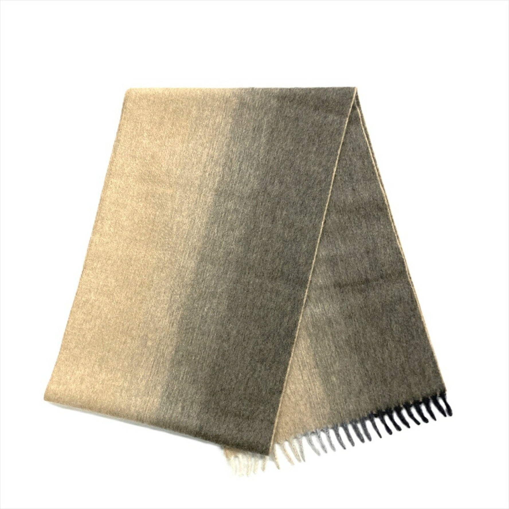 PRADA Scarf Cashmere Beige Gradient Muffler