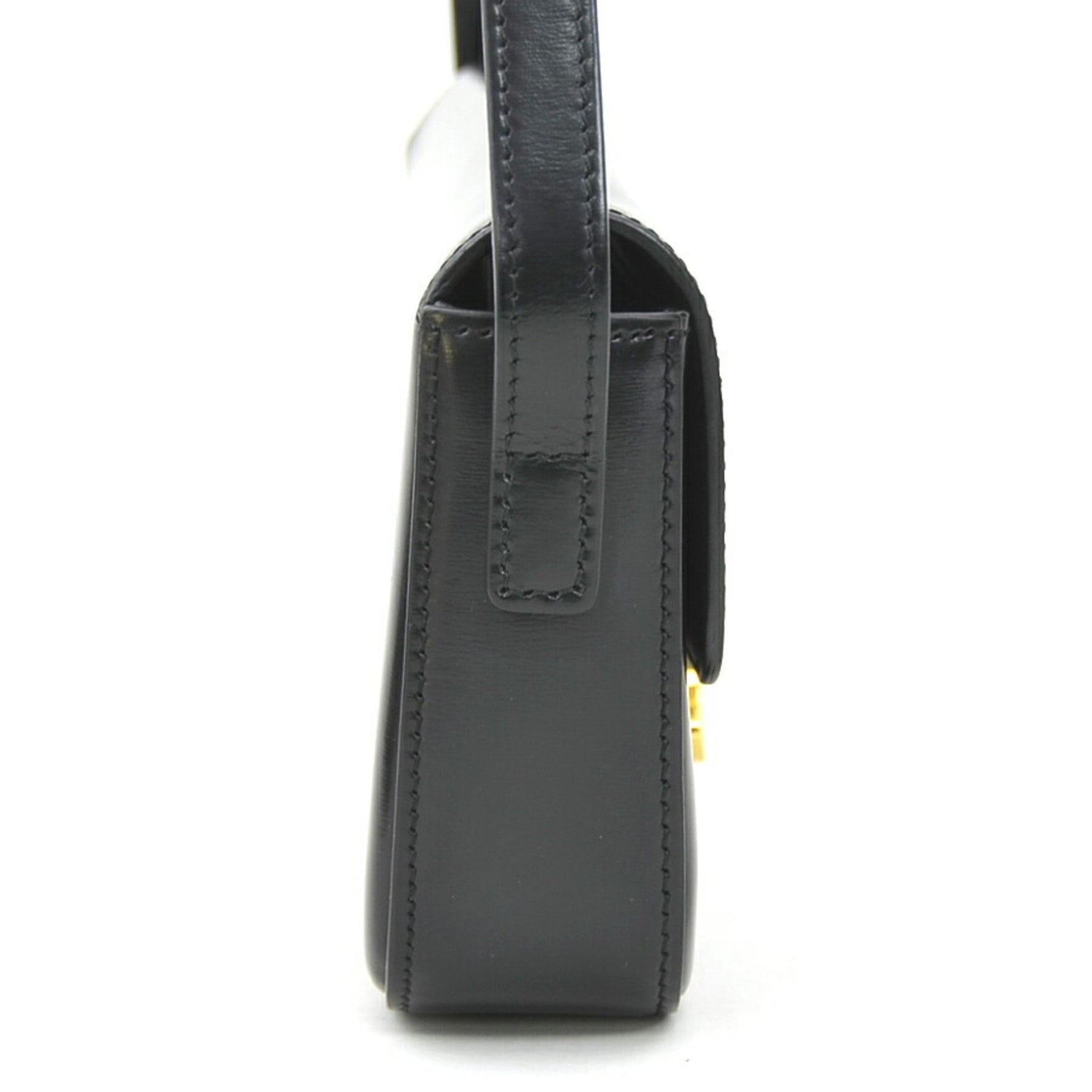 CELINE Triomphe Shoulder Bag Leather