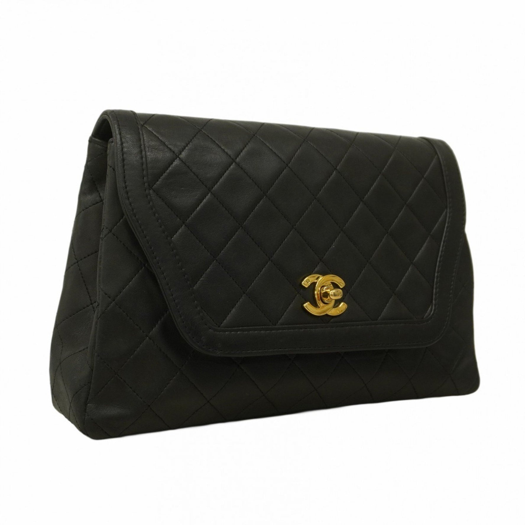 Chanel Matelasse Shoulder Bag with Chain Bag, Lambskin