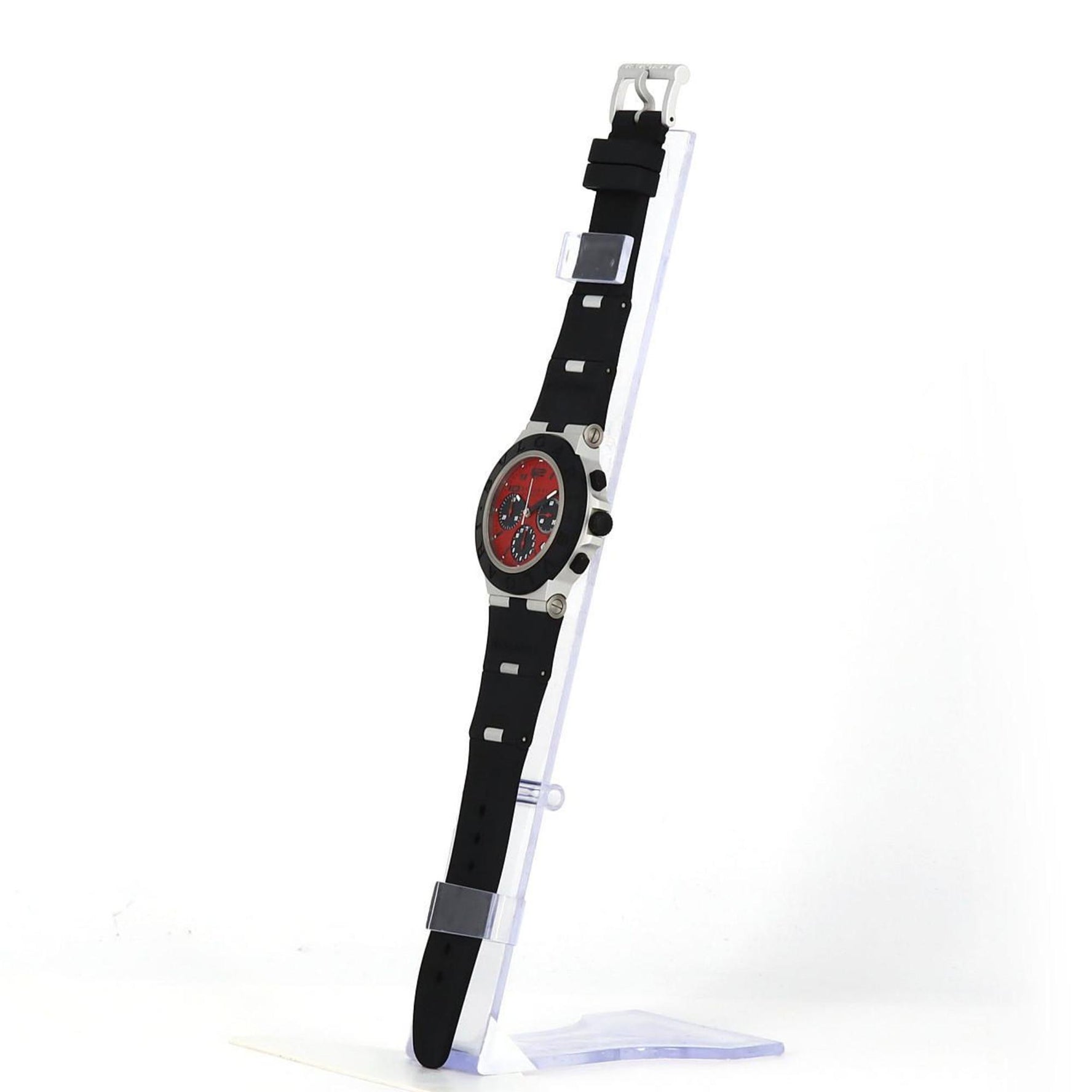 BVLGARI Aluminium Chronograph Ducati LIMITED BB40ATCH Wristwatch Automatic