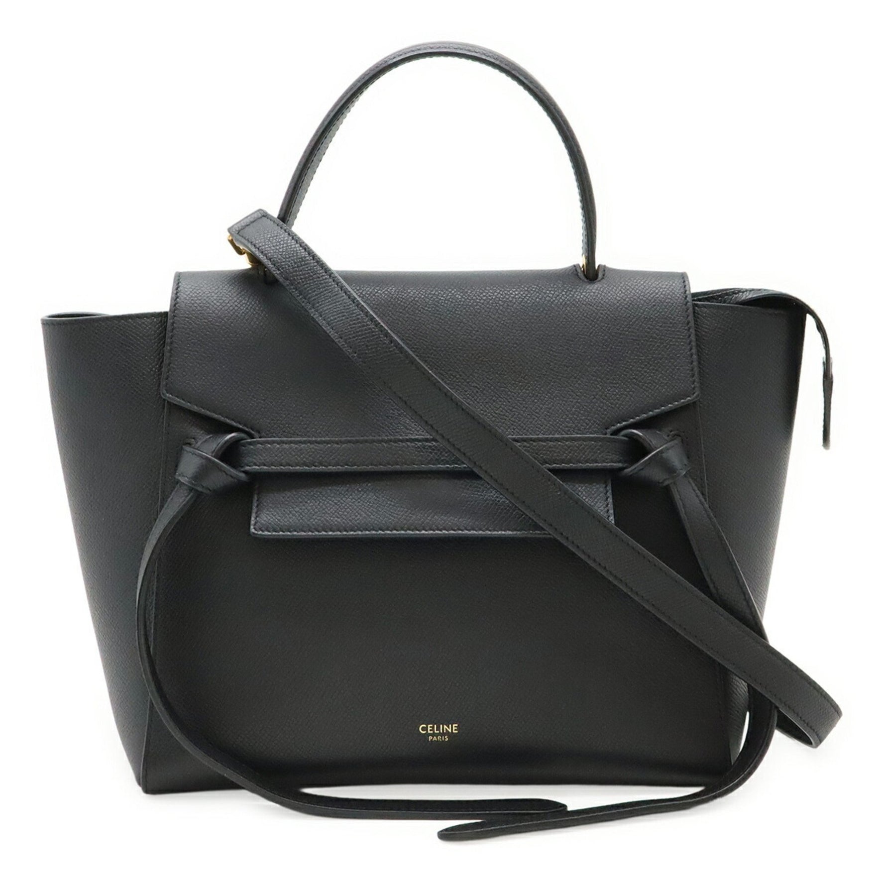 CELINE Micro Belt Bag, Handbag, Shoulder Leather