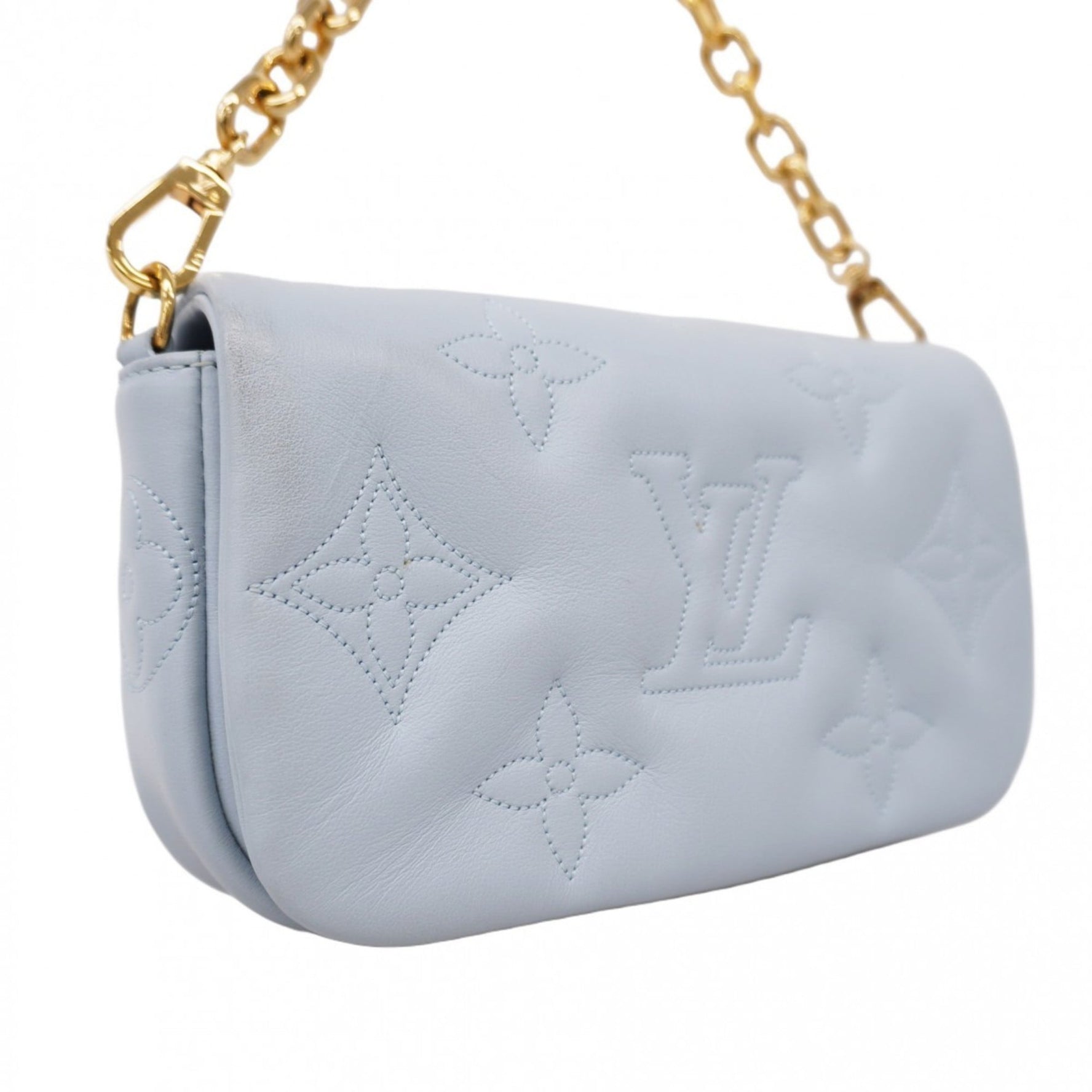 Louis Vuitton Handbag Wallet-on-Strap Bleu Glacier Bag