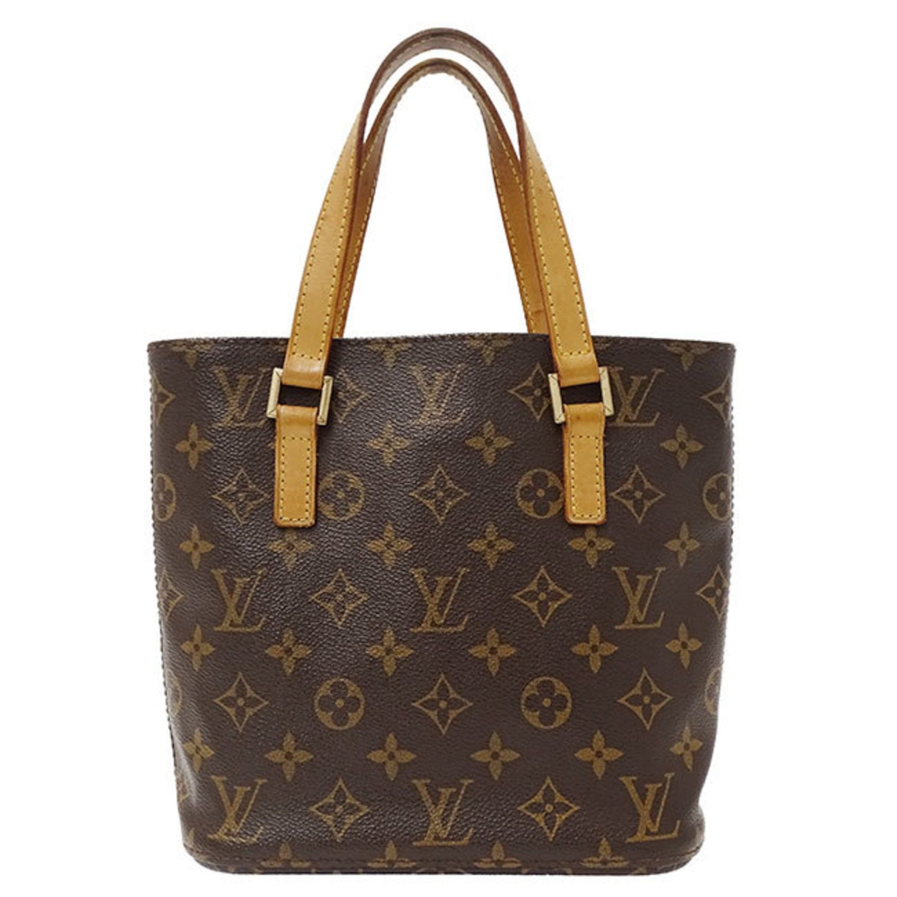 Louis Vuitton Bag Handbag Monogram Canvas Van PM Brown