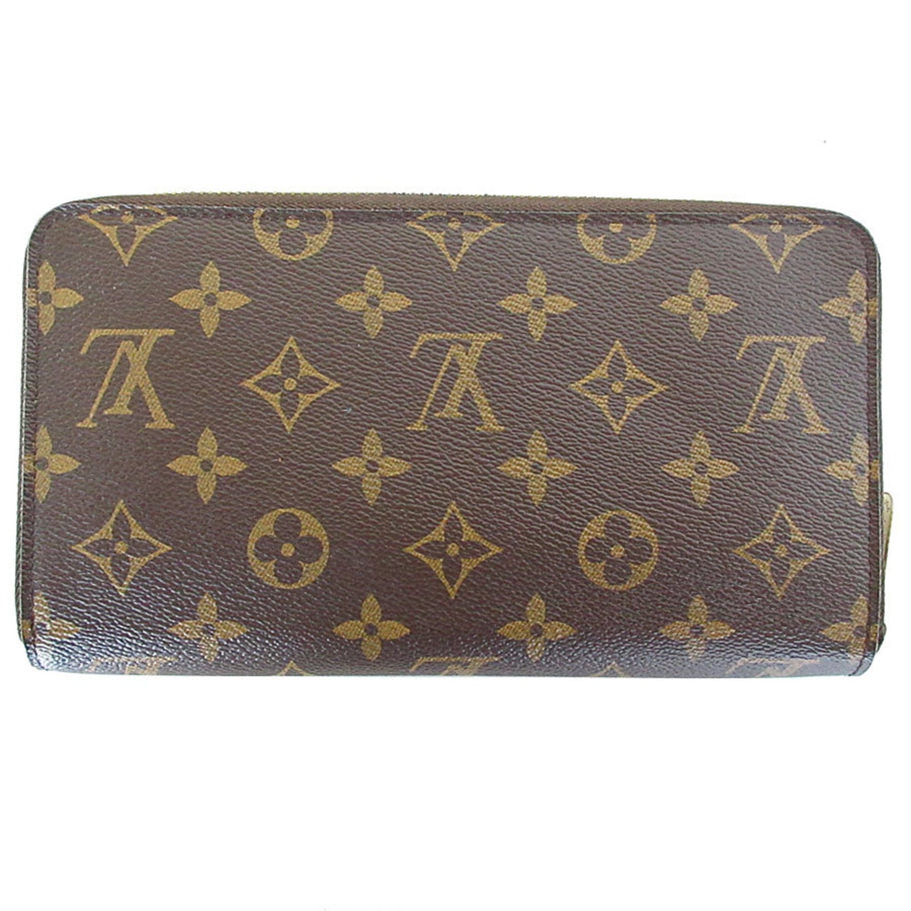 Louis Vuitton Organizer Long Wallet Monogram Zippy Canvas Gold Men's
