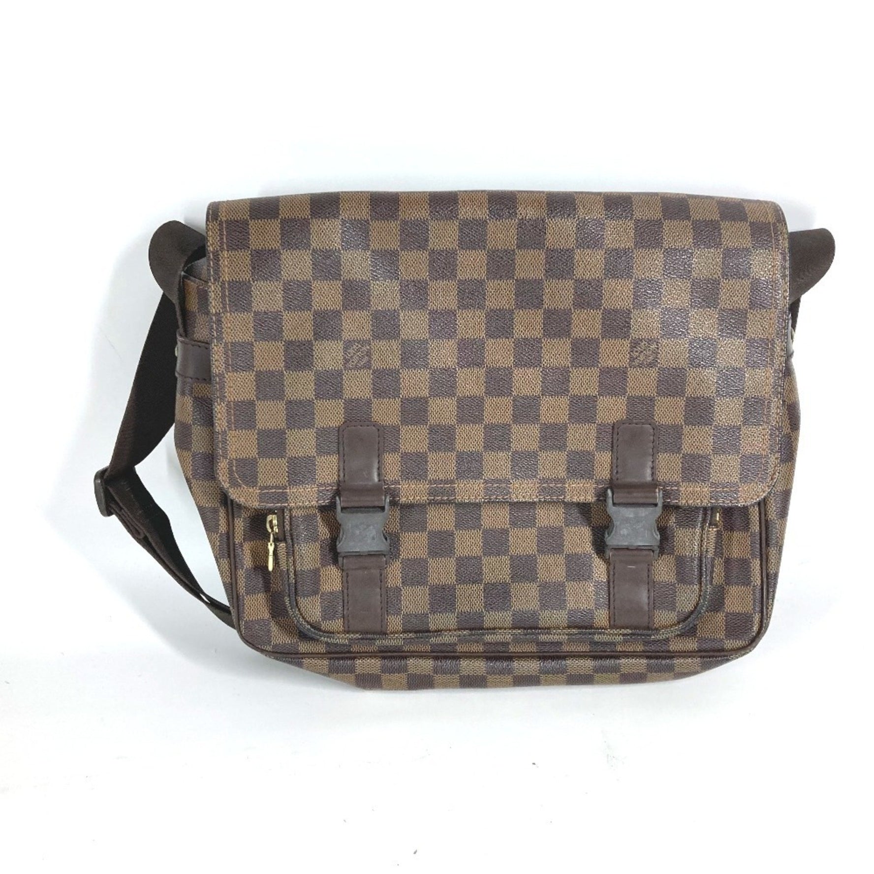 Louis Vuitton Damier Messenger Mervil Bag Crossbody Shoulder Canvas Ebene Brown