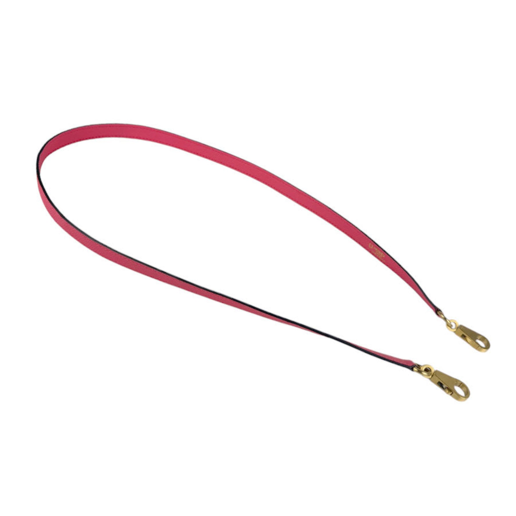 Hermes Shoulder Strap for Kelly and Bolide Personal Order Epsom Leather Rose Azalee Matte Gold Men's