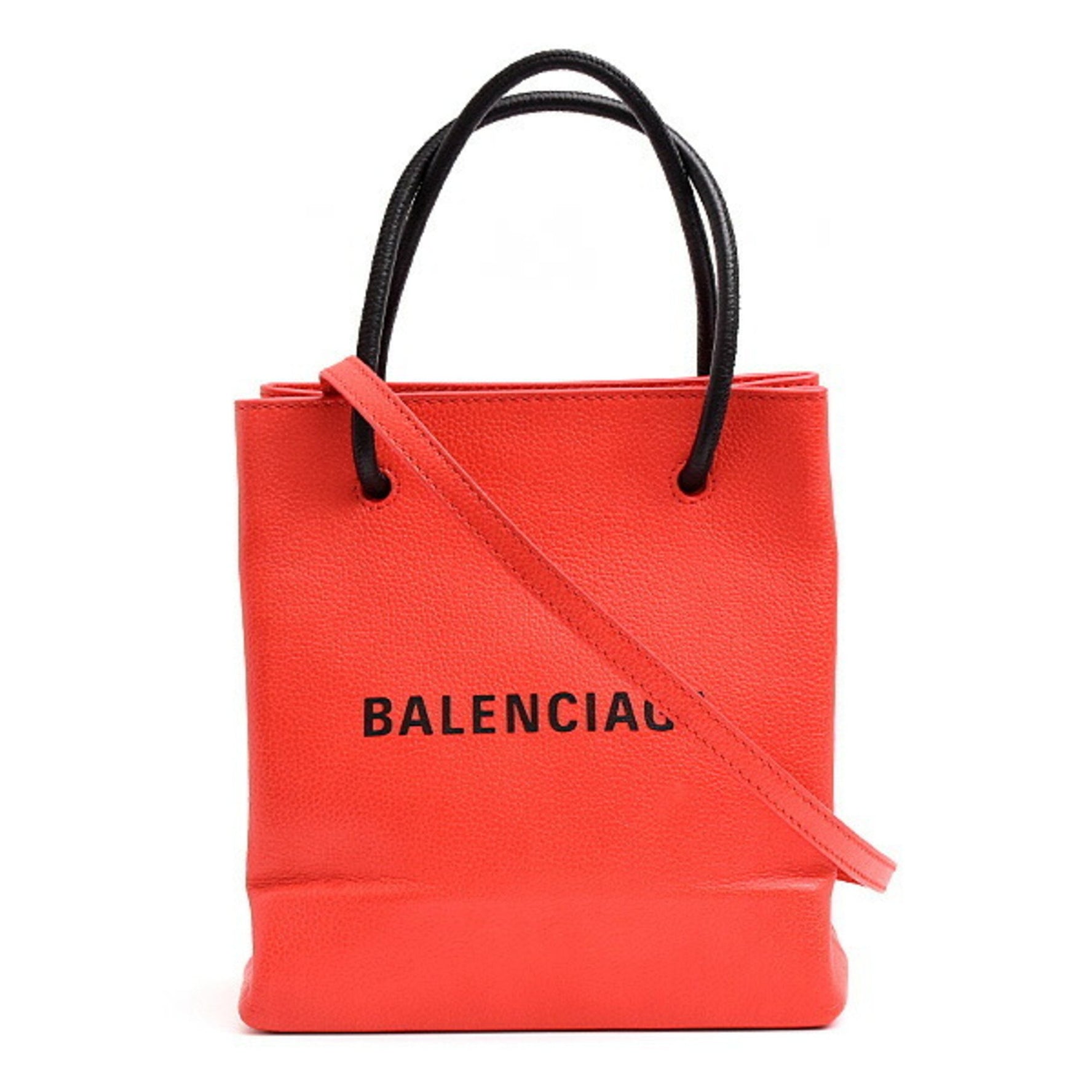 Balenciaga Tote XXS Handbag Red