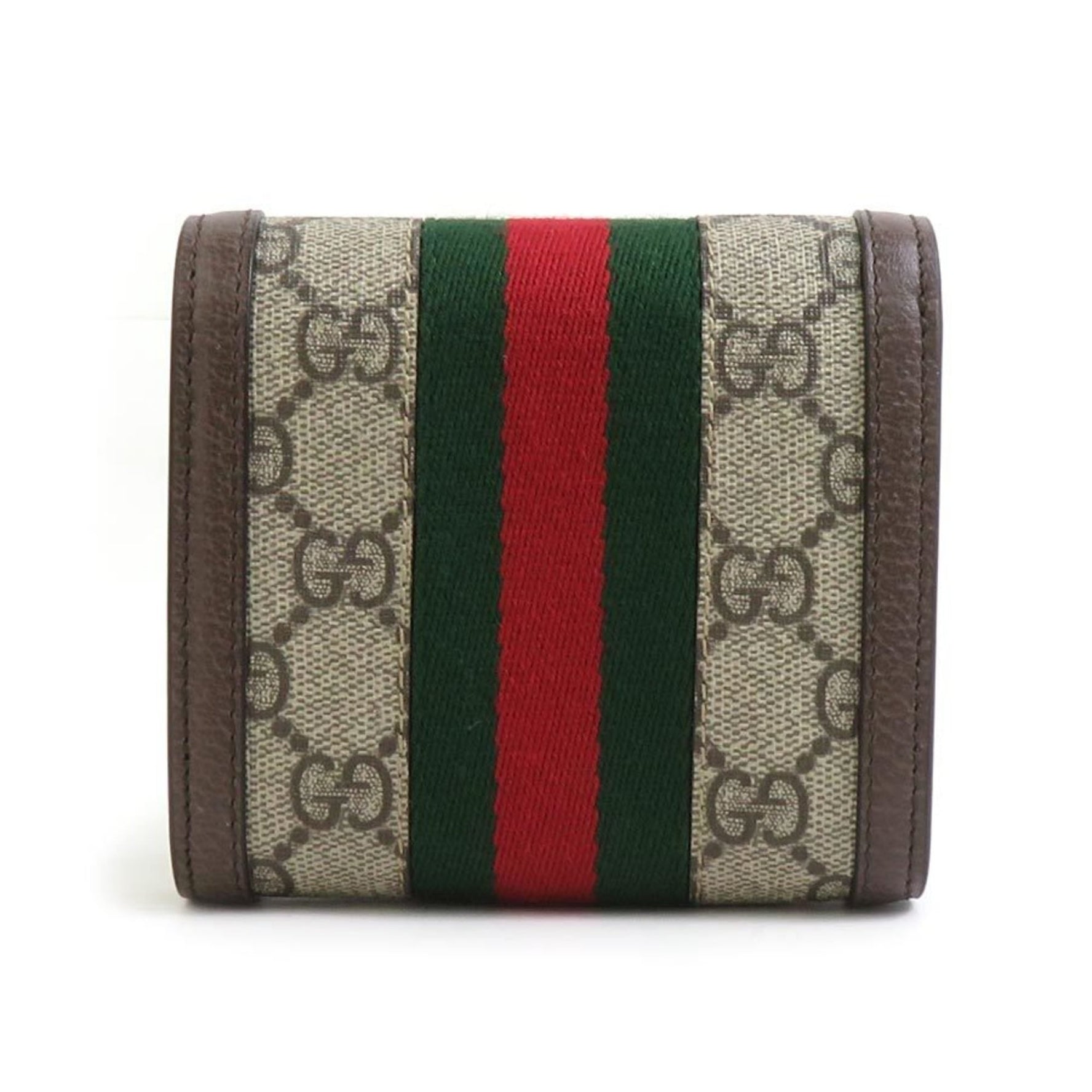 GUCCI Bi-fold Wallet Ophidia GG Supreme Canvas Men's