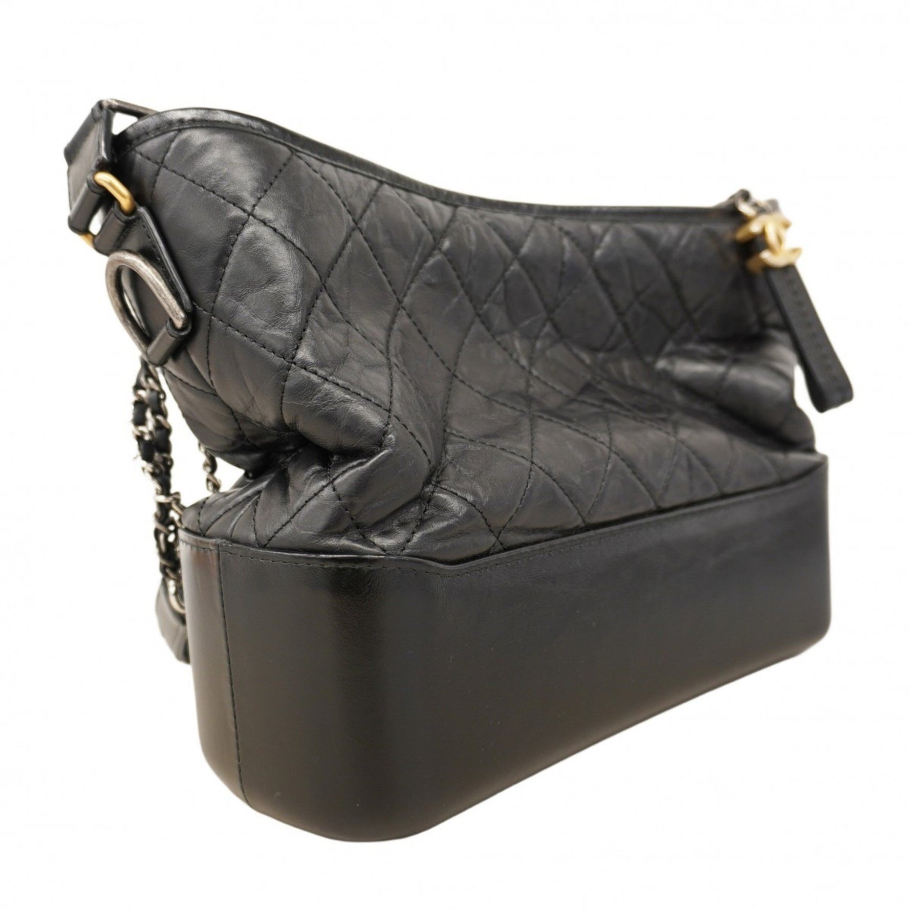 Chanel Shoulder Bag Chain Gabriel de Leather Gold