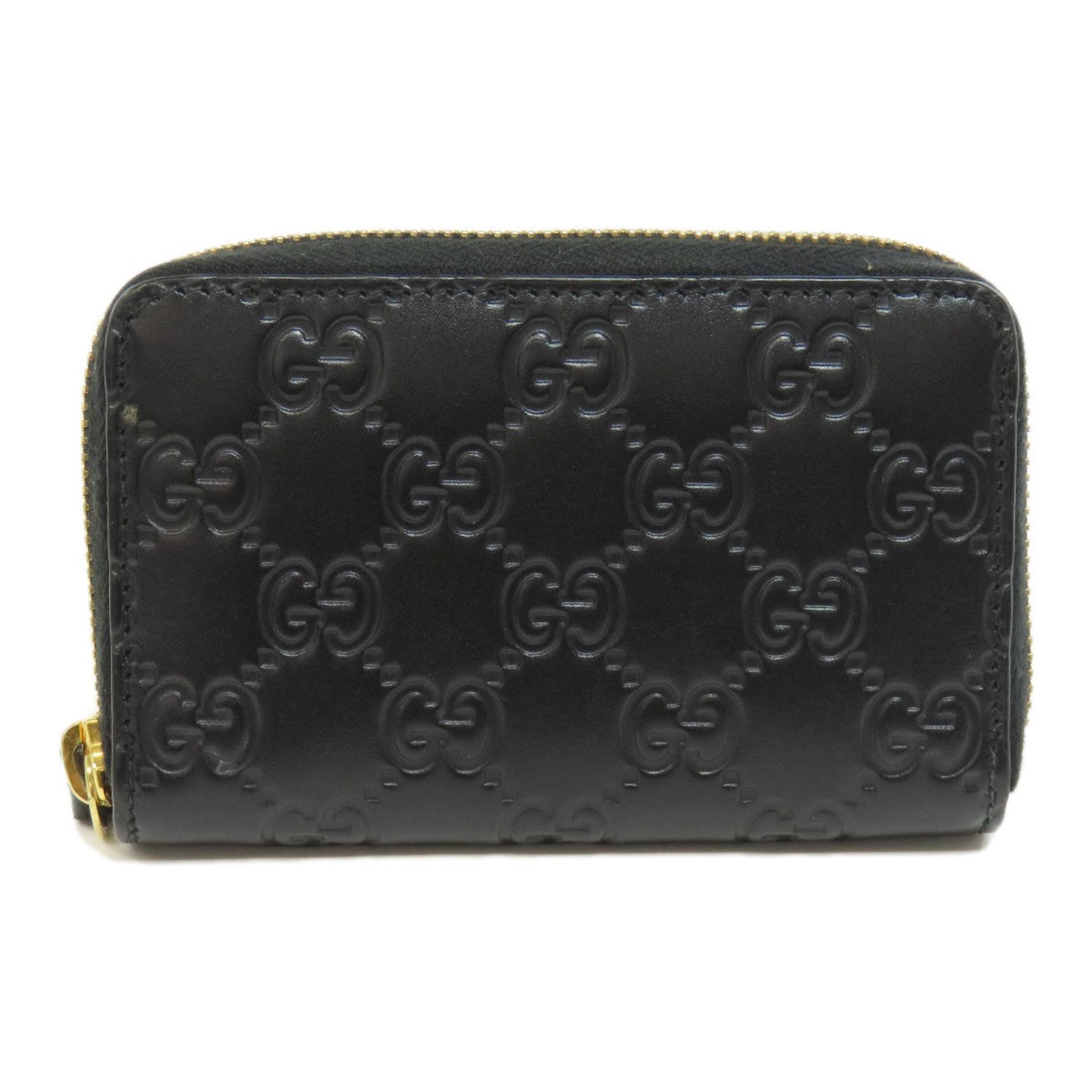 Gucci GG Shima Business Card Holder/Card Case Leather