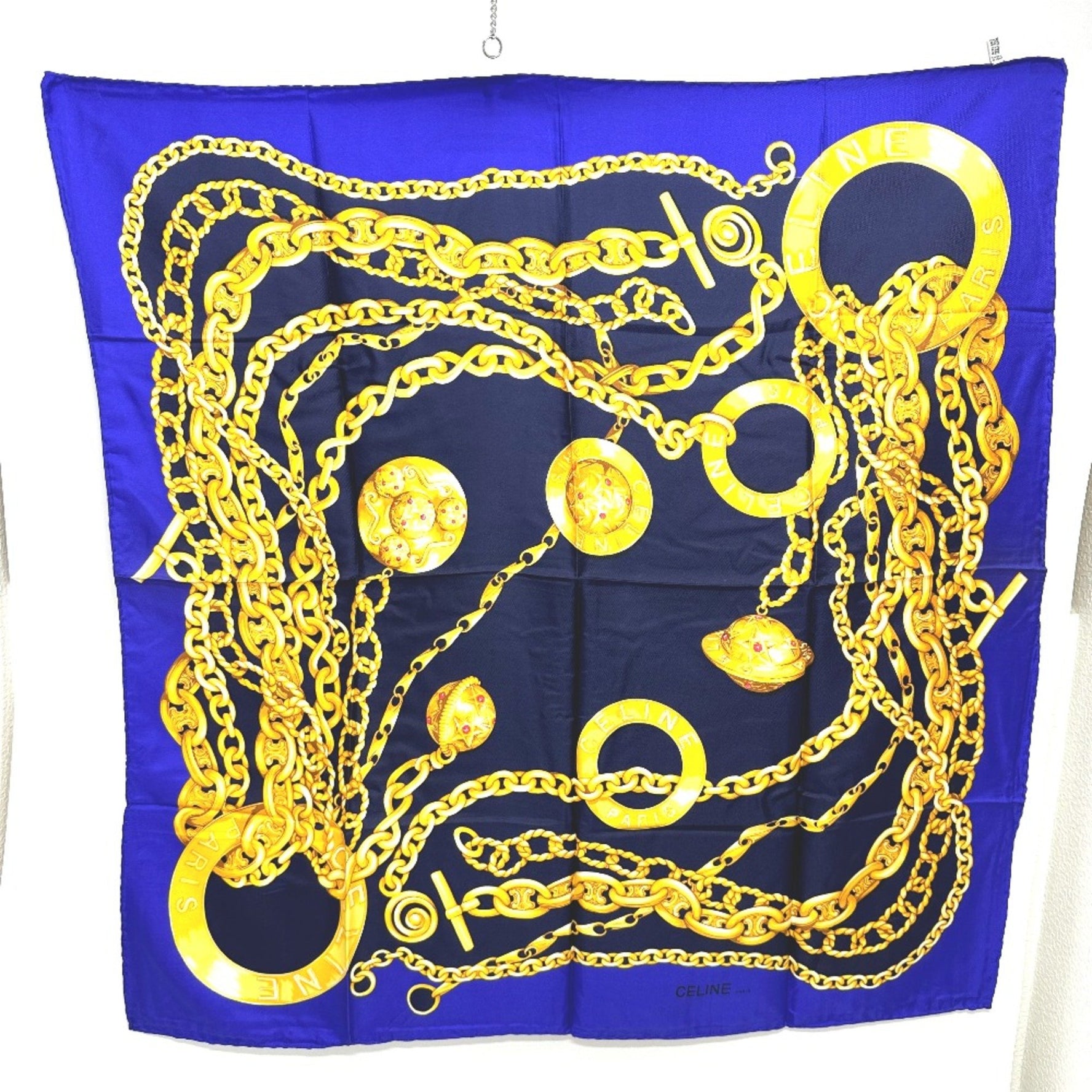 CELINE Large format vintage Scarf