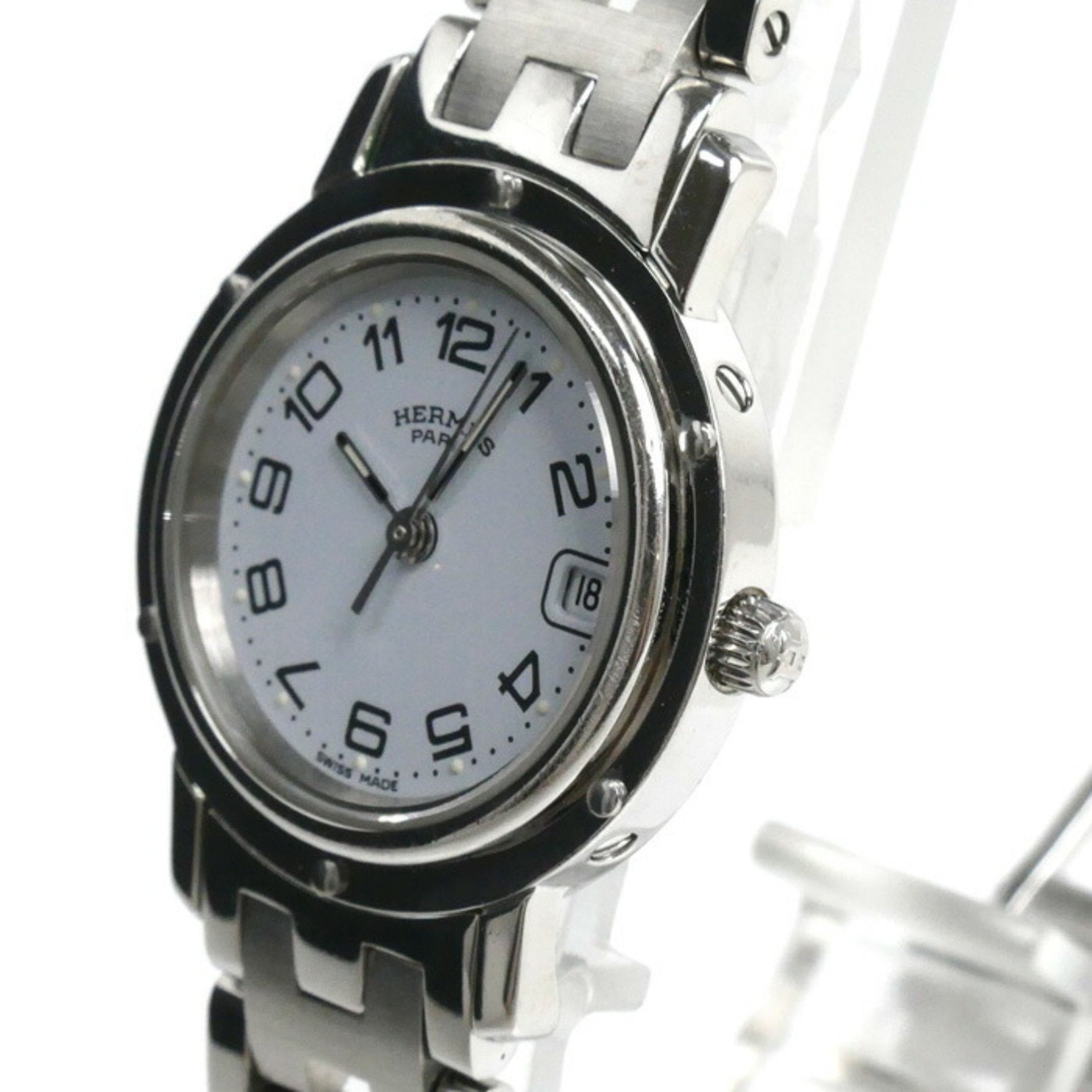 HERMES Clipper watch, battery-operated