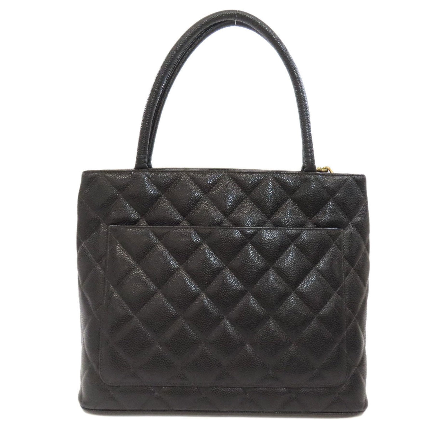 CHANEL Reproduction Tote Bag Caviar Skin