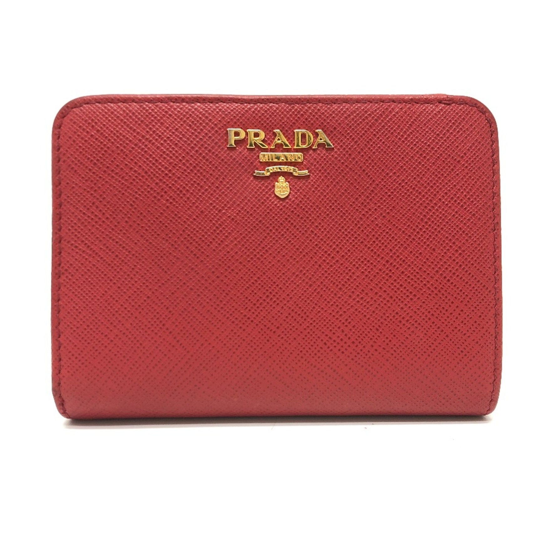 PRADA Folded wallet GoldHardware