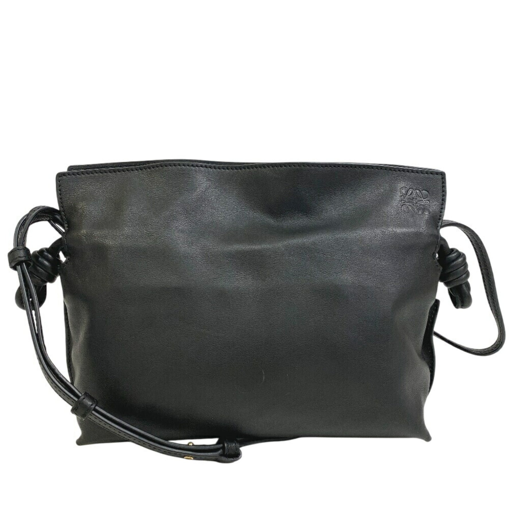 LOEWE Flamenco Clutch Bag Anagram Pouch Shoulder
