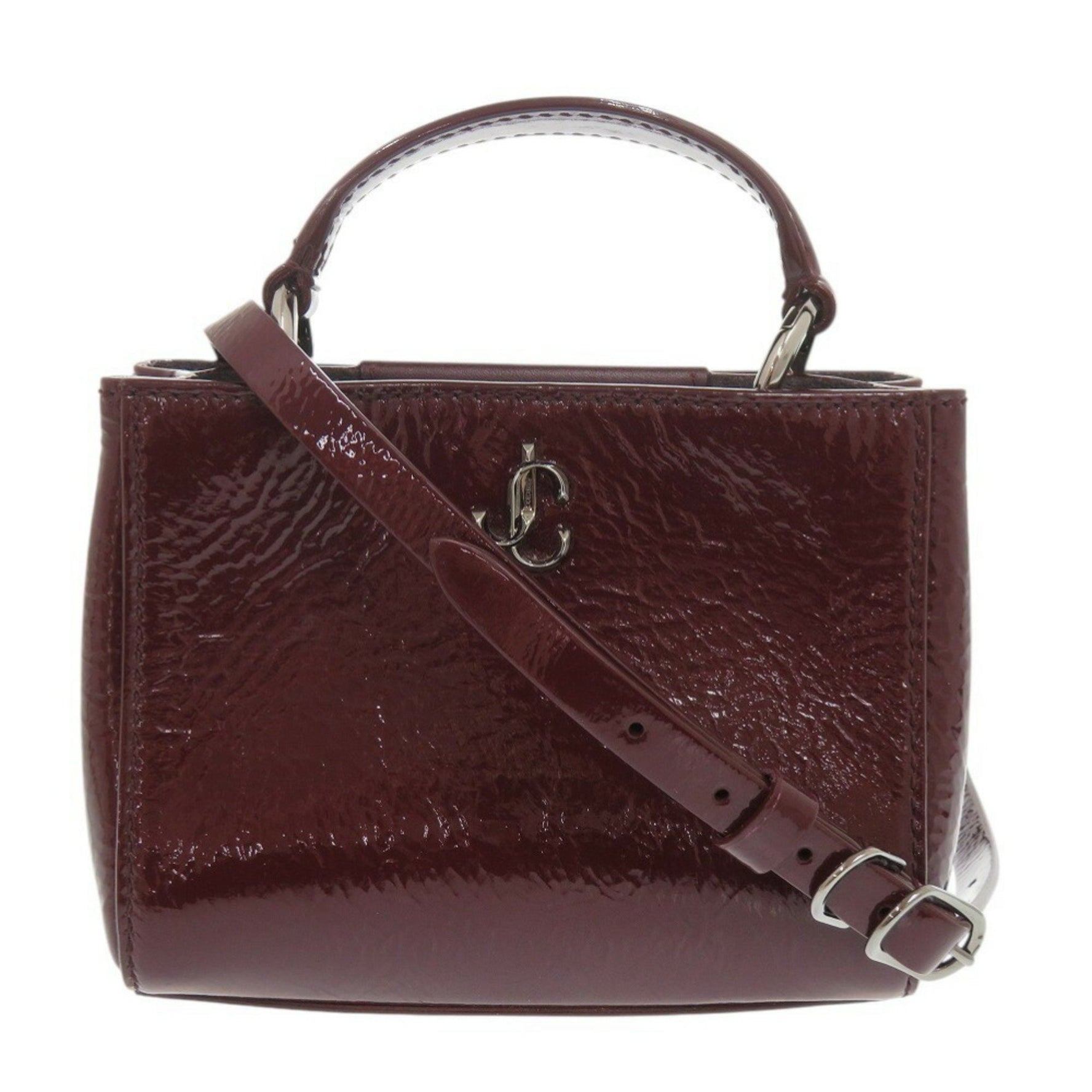 Jimmy Choo Varenne Patent Leather Handbag/Shoulder Bag 0026