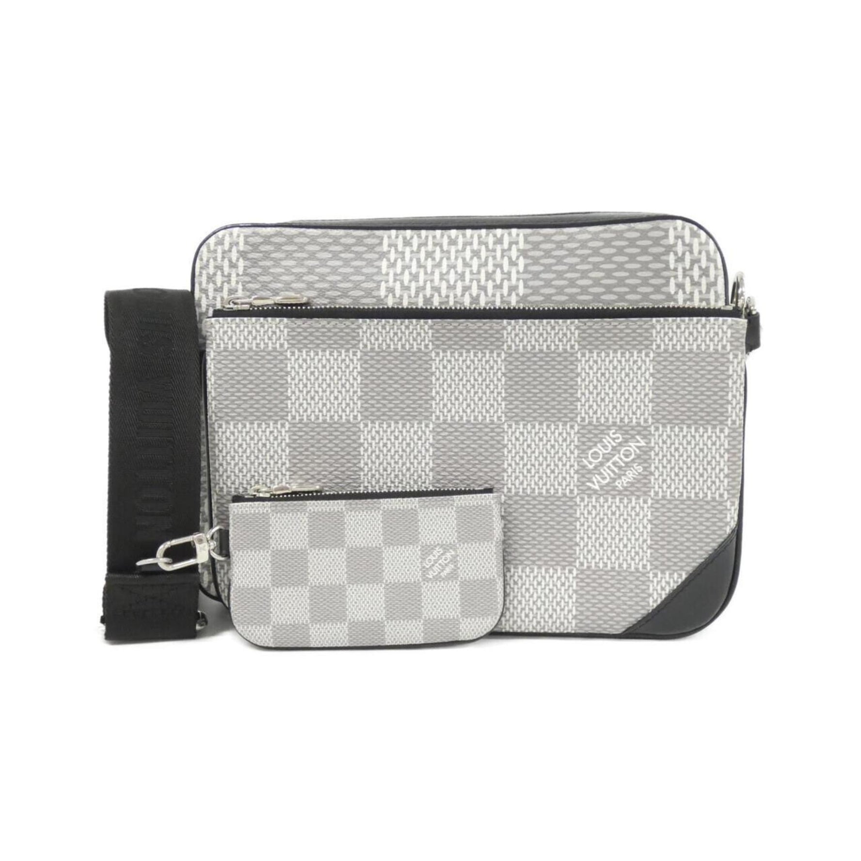 Louis Vuitton Damier Graphite Trio Messenger Shoulder Bag
