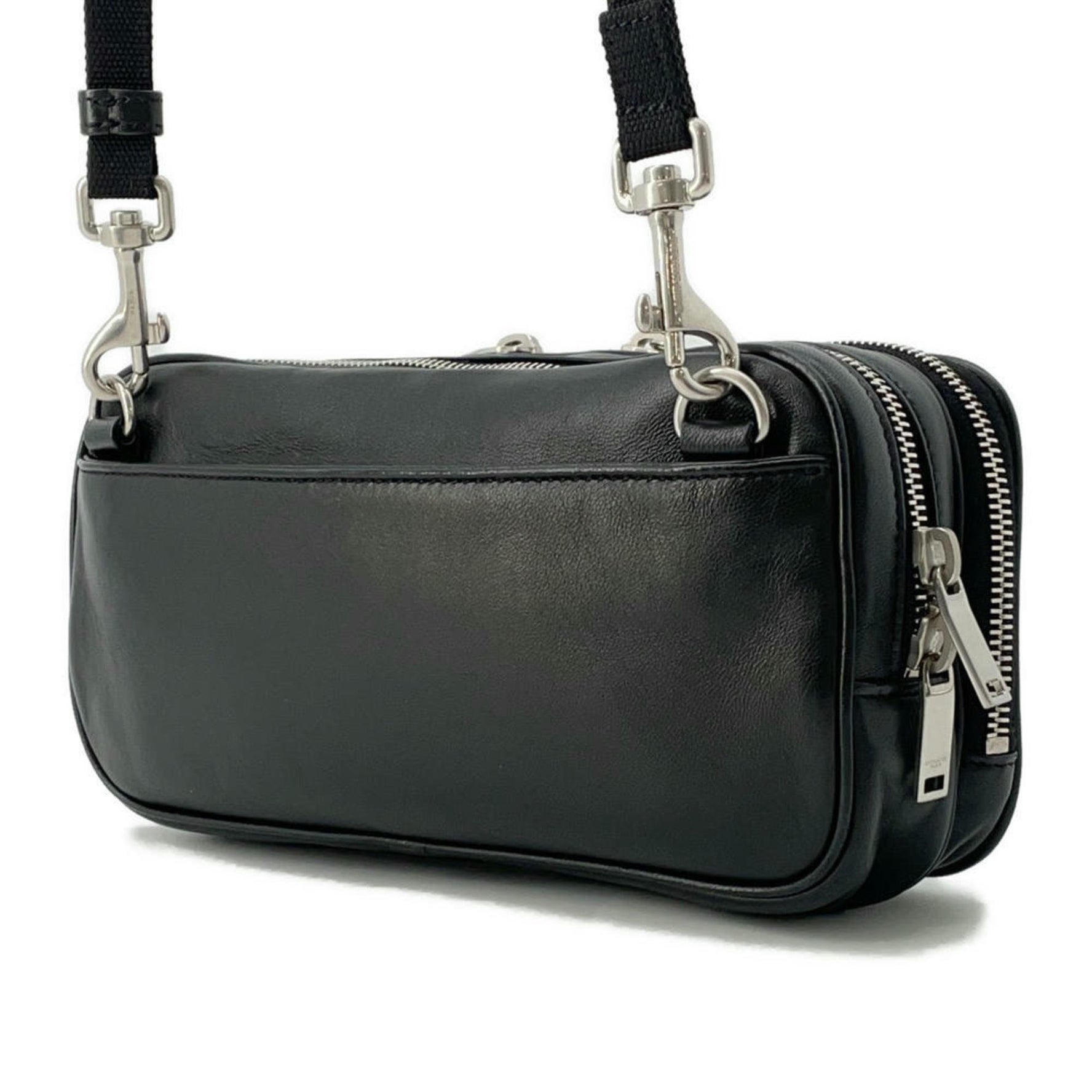 Saint Laurent shoulder bag embossed leather PARIS