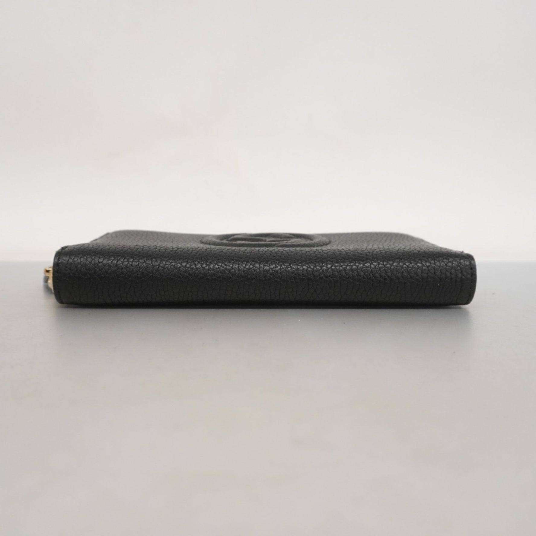 Gucci Soho Long Wallet Leather Champagne