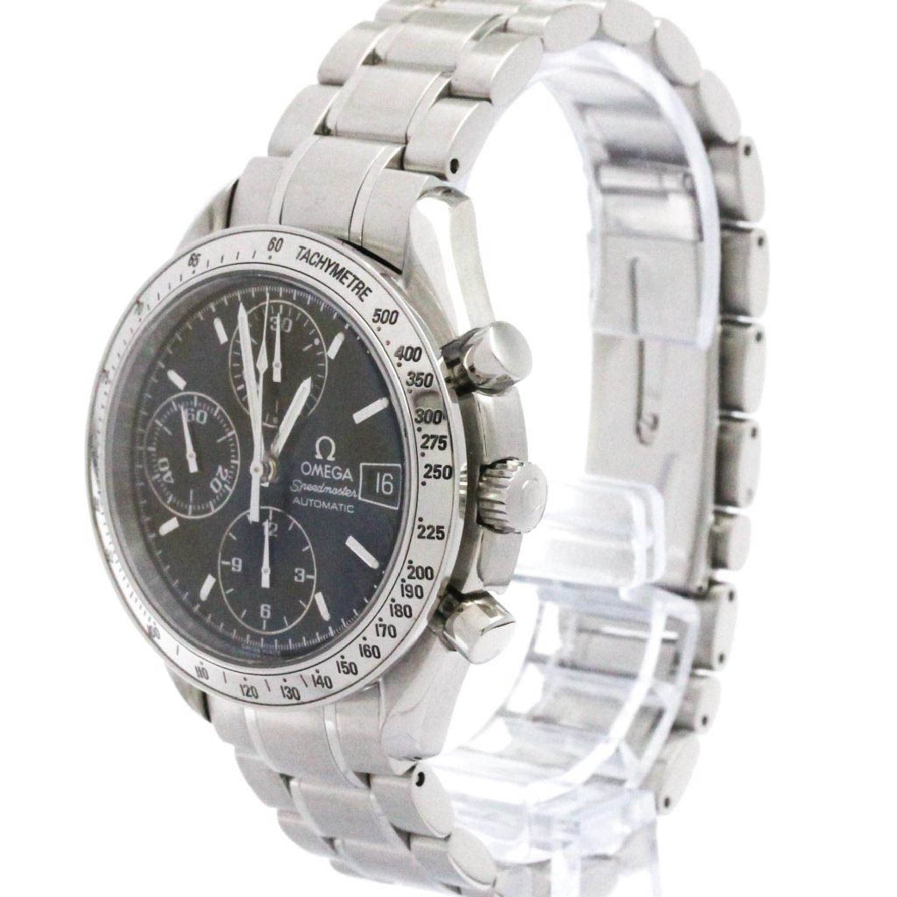 OMEGA Speedmaster Date Steel Automatic Watch 3513.50 Polished