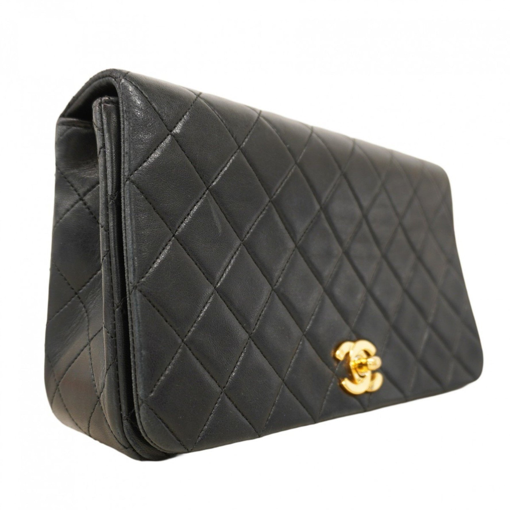 Chanel Matelasse Shoulder Bag with Chain Bag, Lambskin