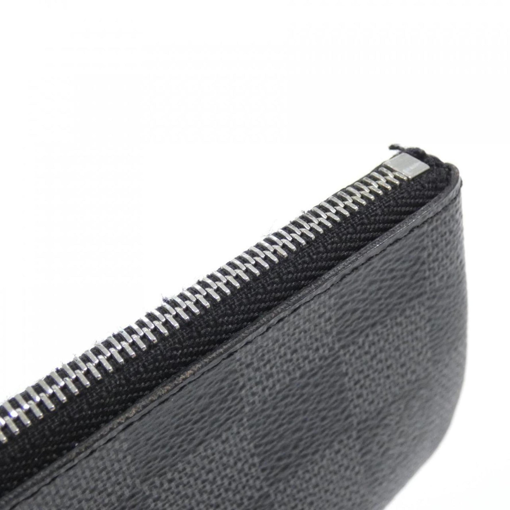 Louis Vuitton Damier Graphite Card & Key Case Pochette Clé Coin