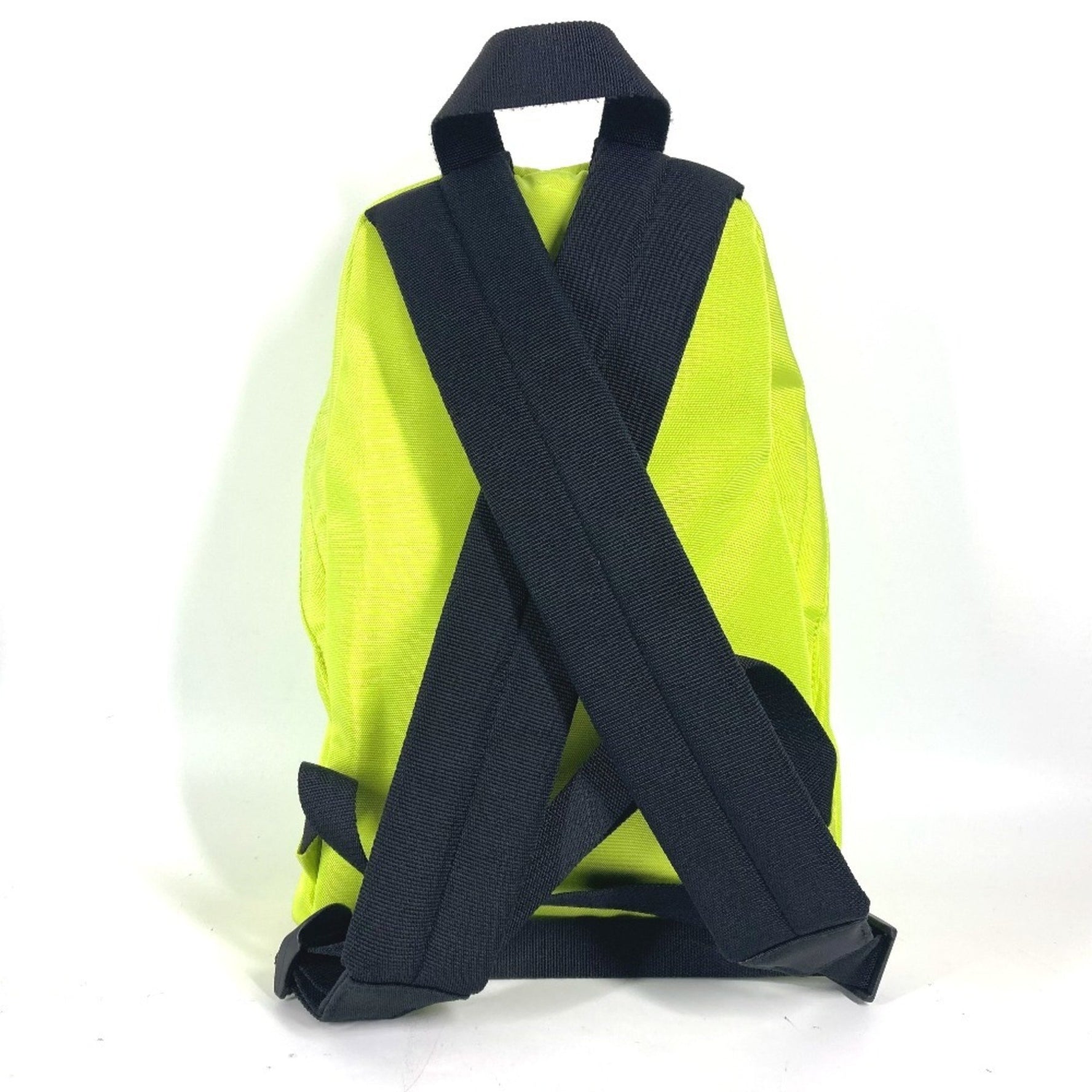 BALENCIAGA Explorer Backpack, Nylon Canvas, Men's, Yellow