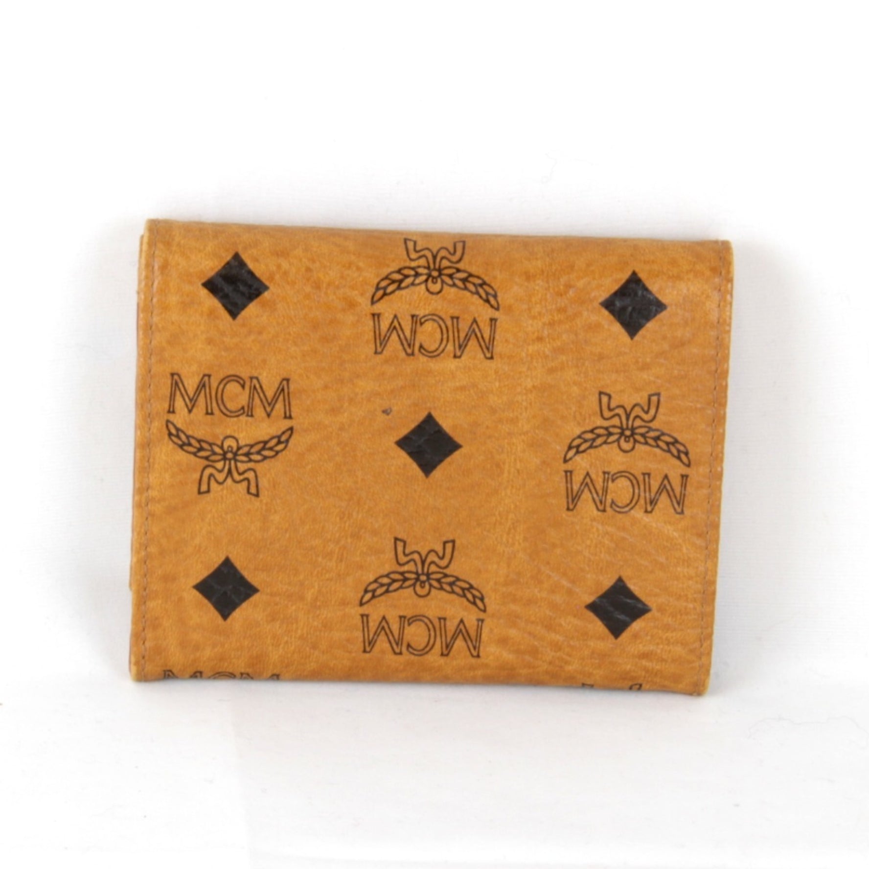 MCM Tri-fold Wallet Leather