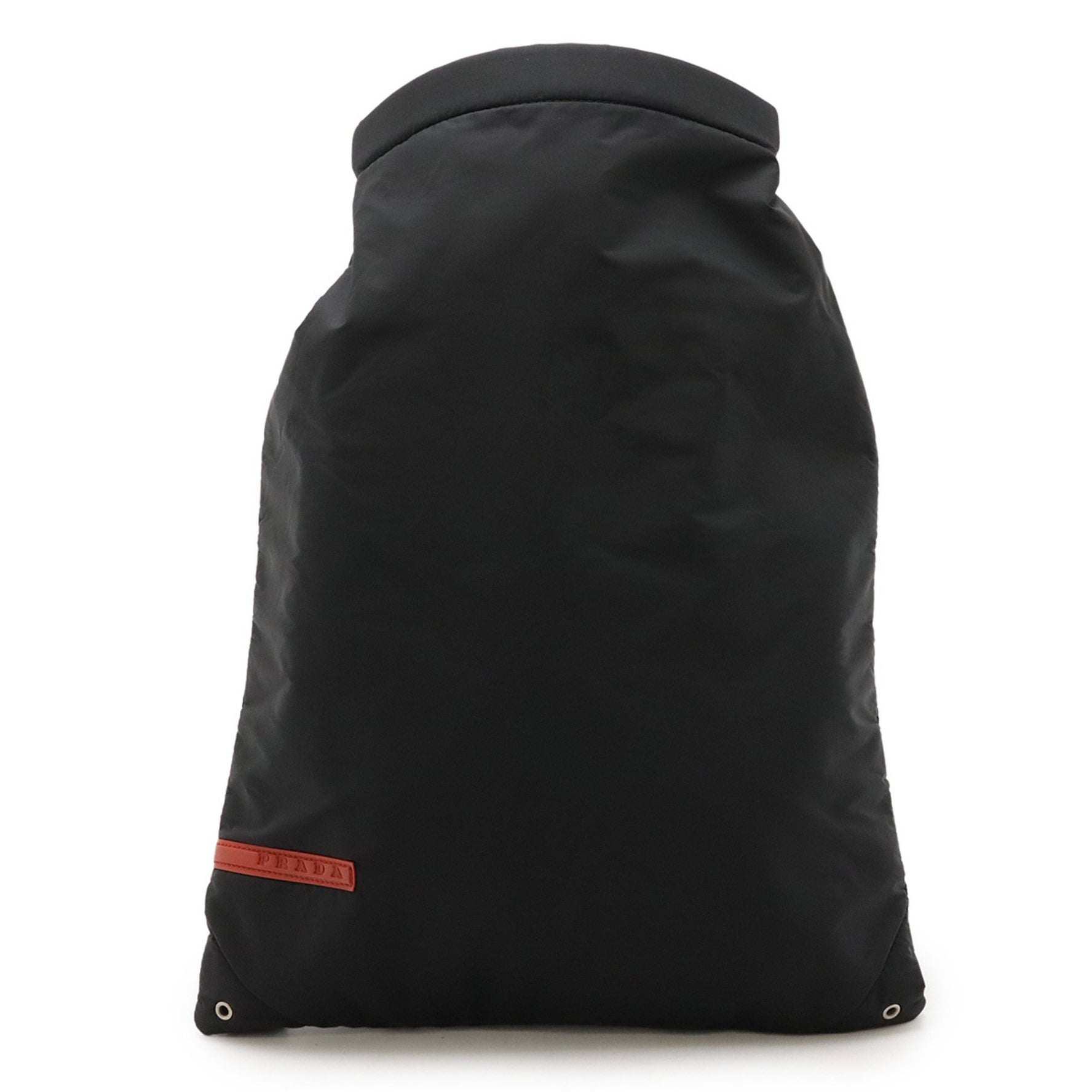 PRADA Sport Backpack Nylon NERO Black Red