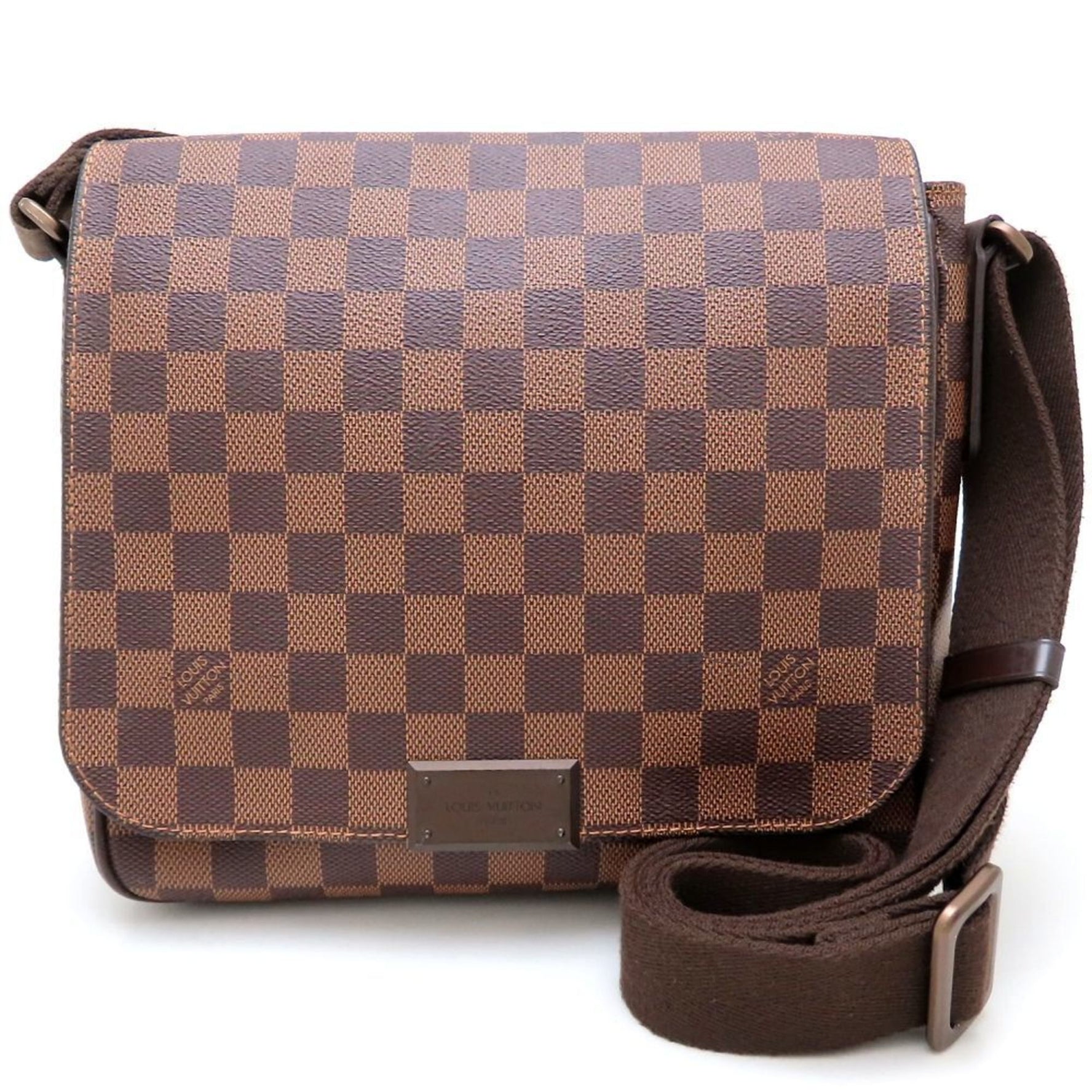 LOUIS VUITTON Damier District PM Shoulder Bag