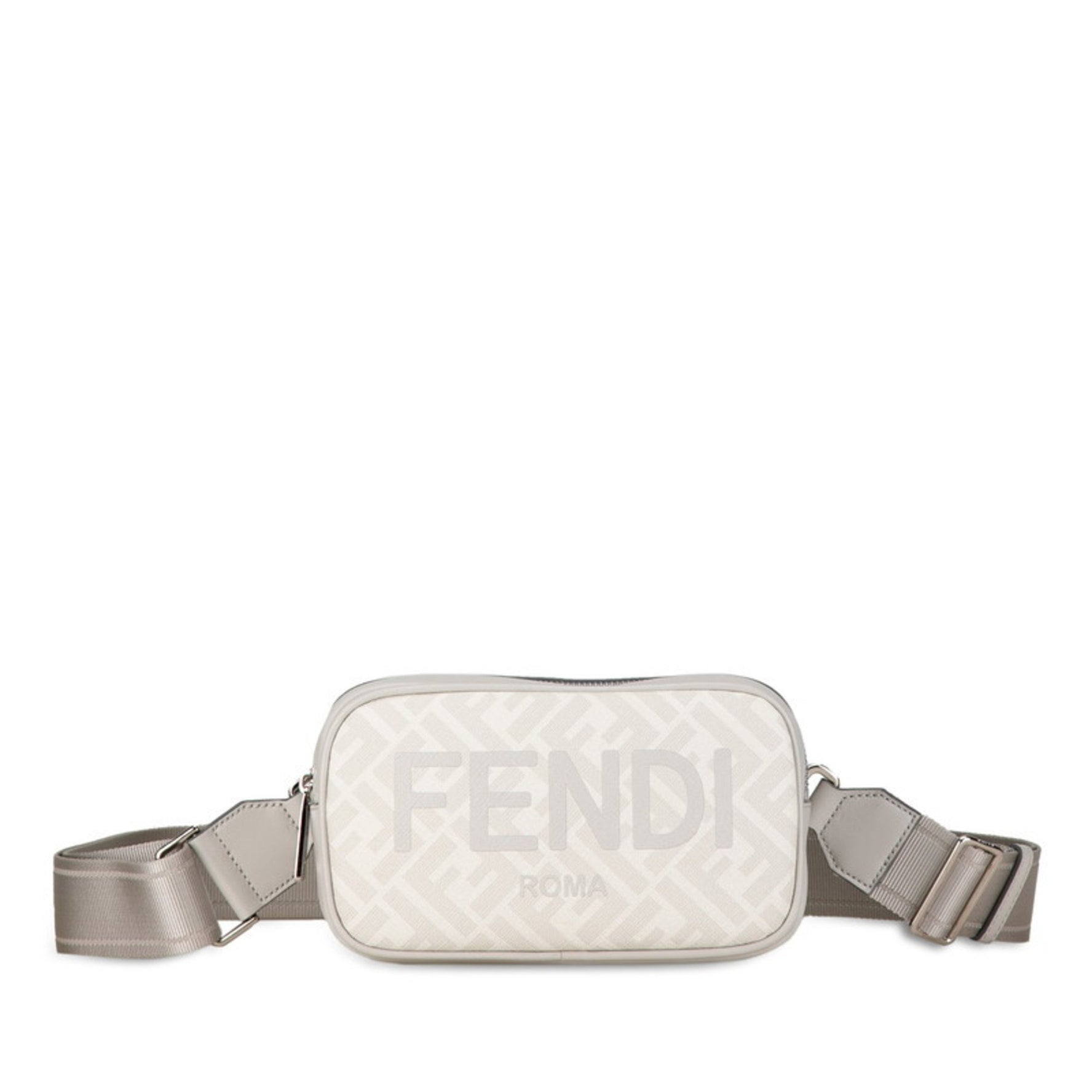 FENDI ZUCCA SHOULDER BAG PVC LEATHER