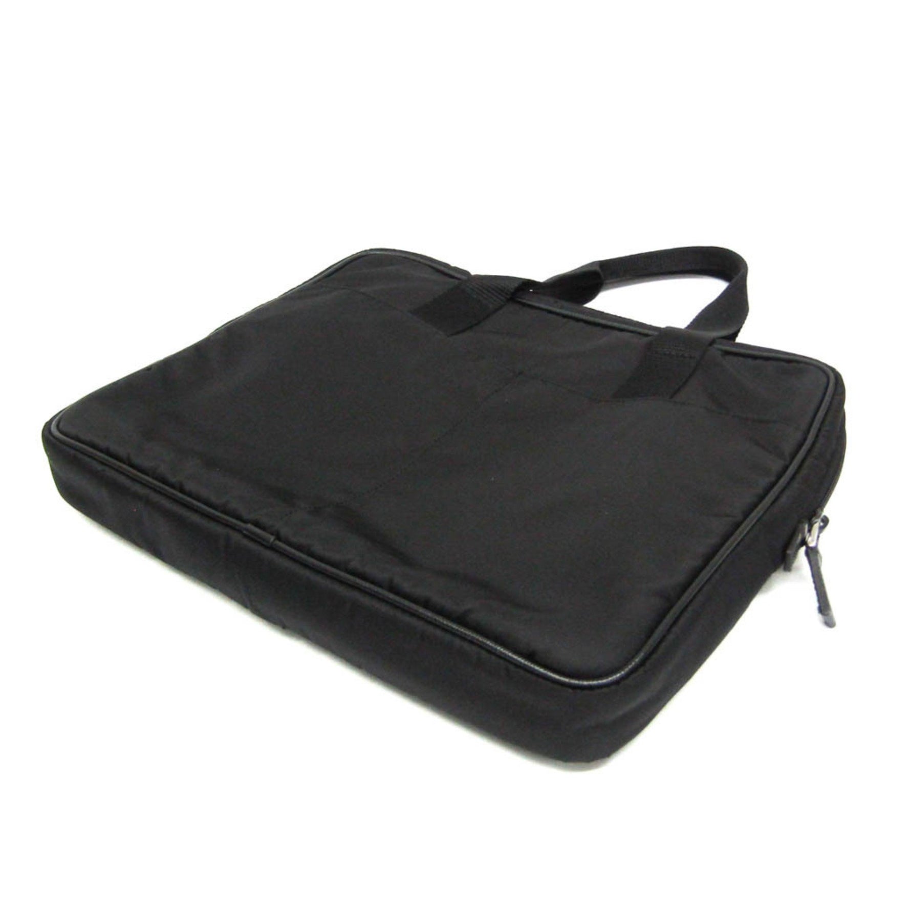 Prada Women,Men Leather,Nylon Handbag