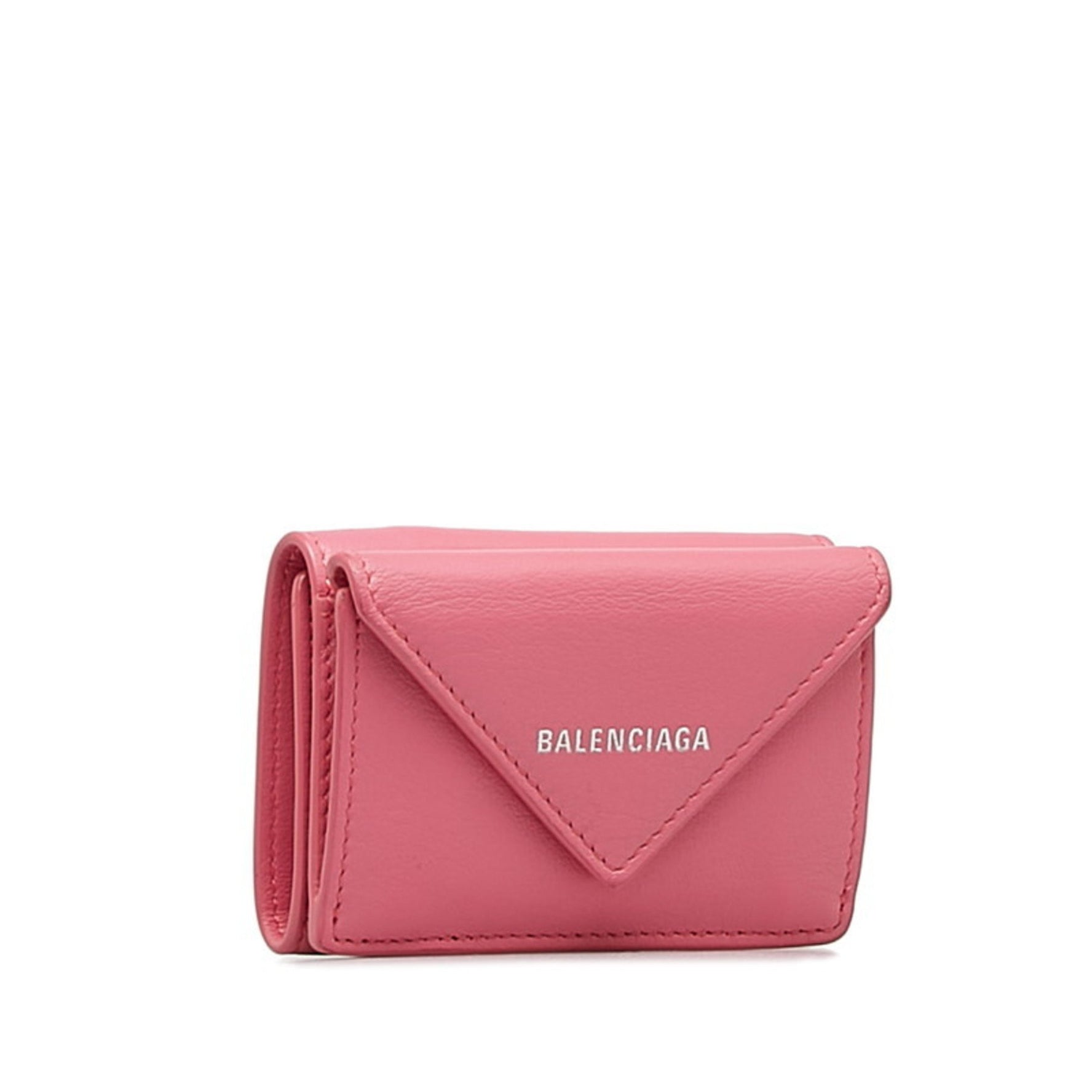 Balenciaga Mini Paper Wallet Bi-fold Leather