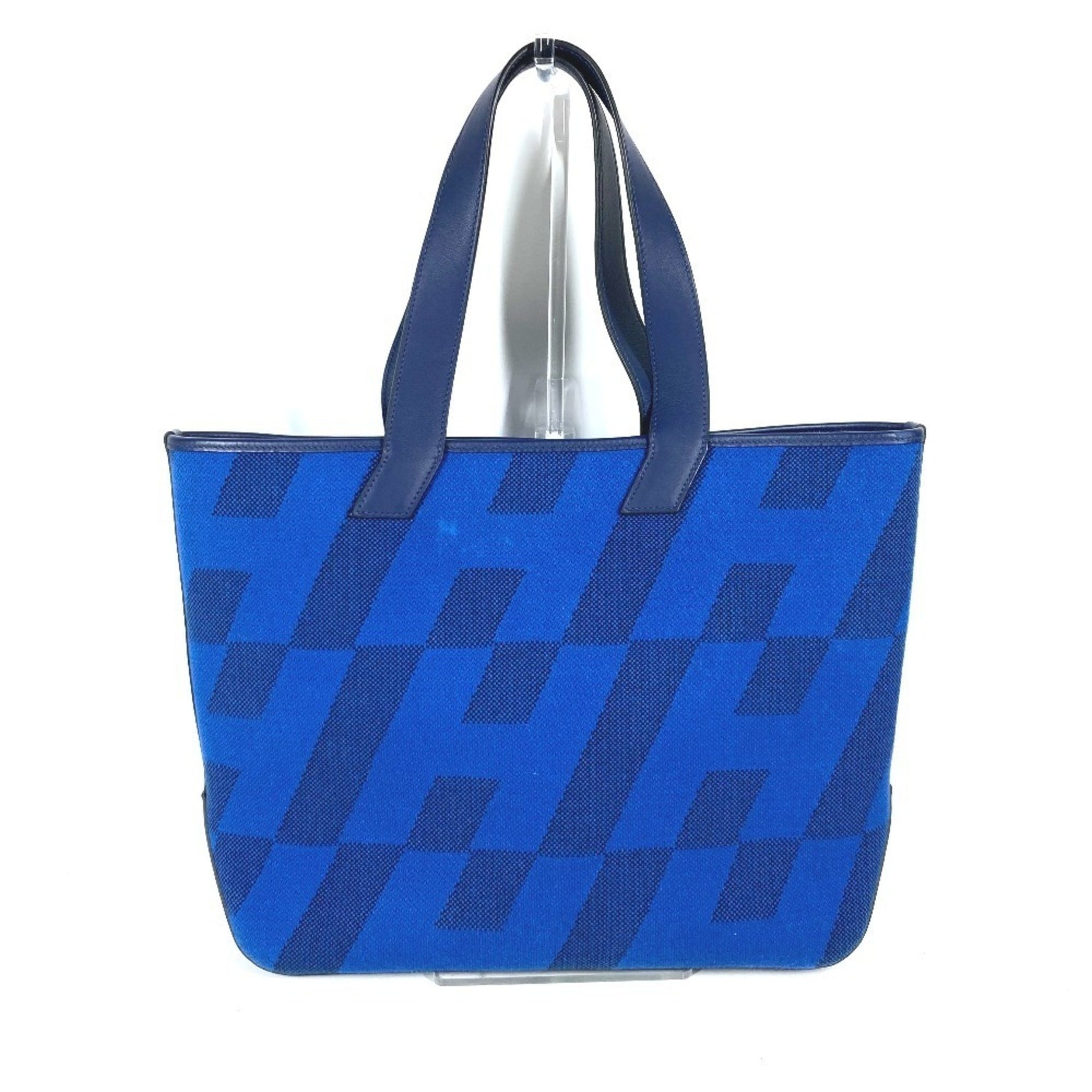 HERMES Ambier GM 40 handbag, shoulder bag, tote leather, canvas, men's