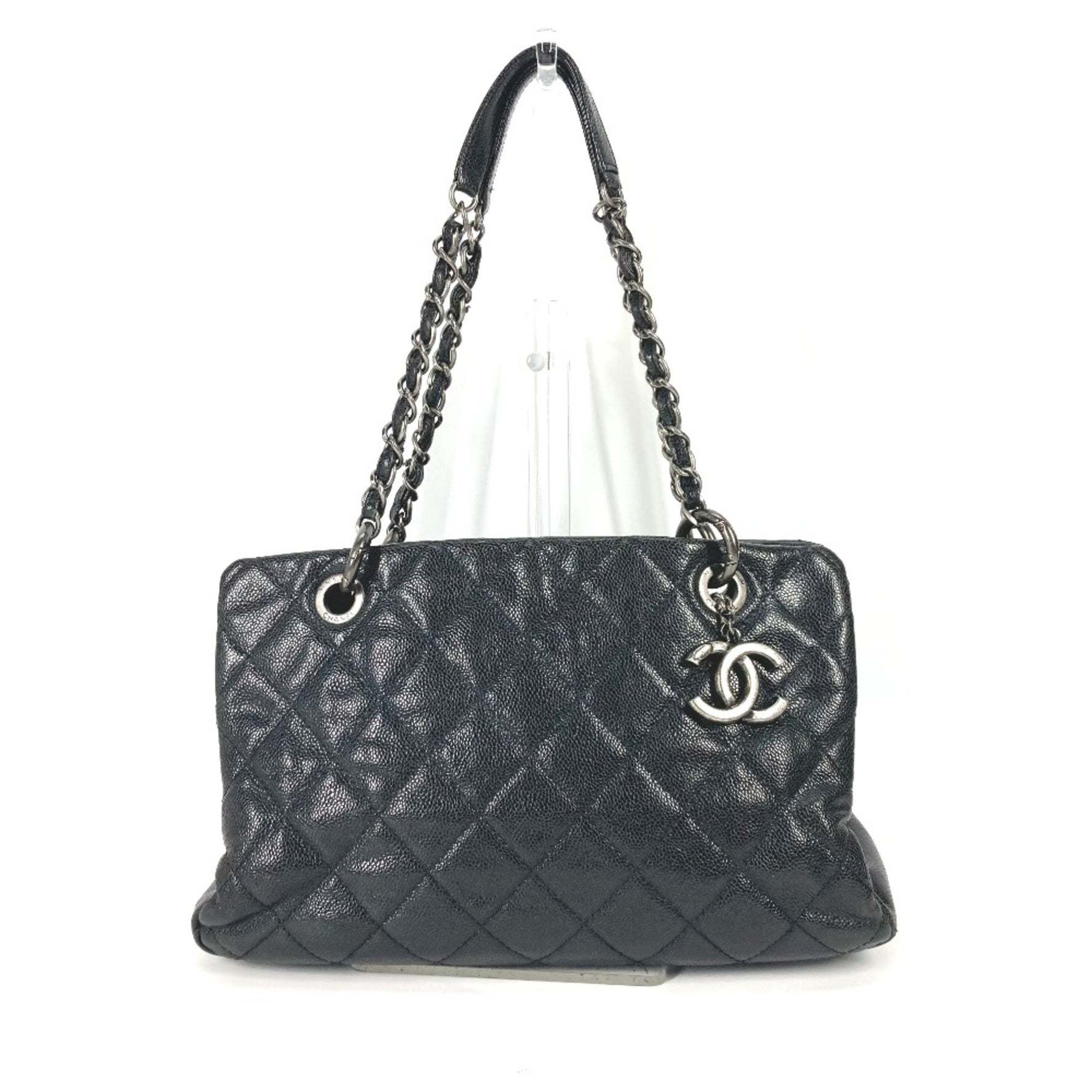 Chanel CC Mark Bag Tote Bag shawl Shoulder Bag SilverHardware